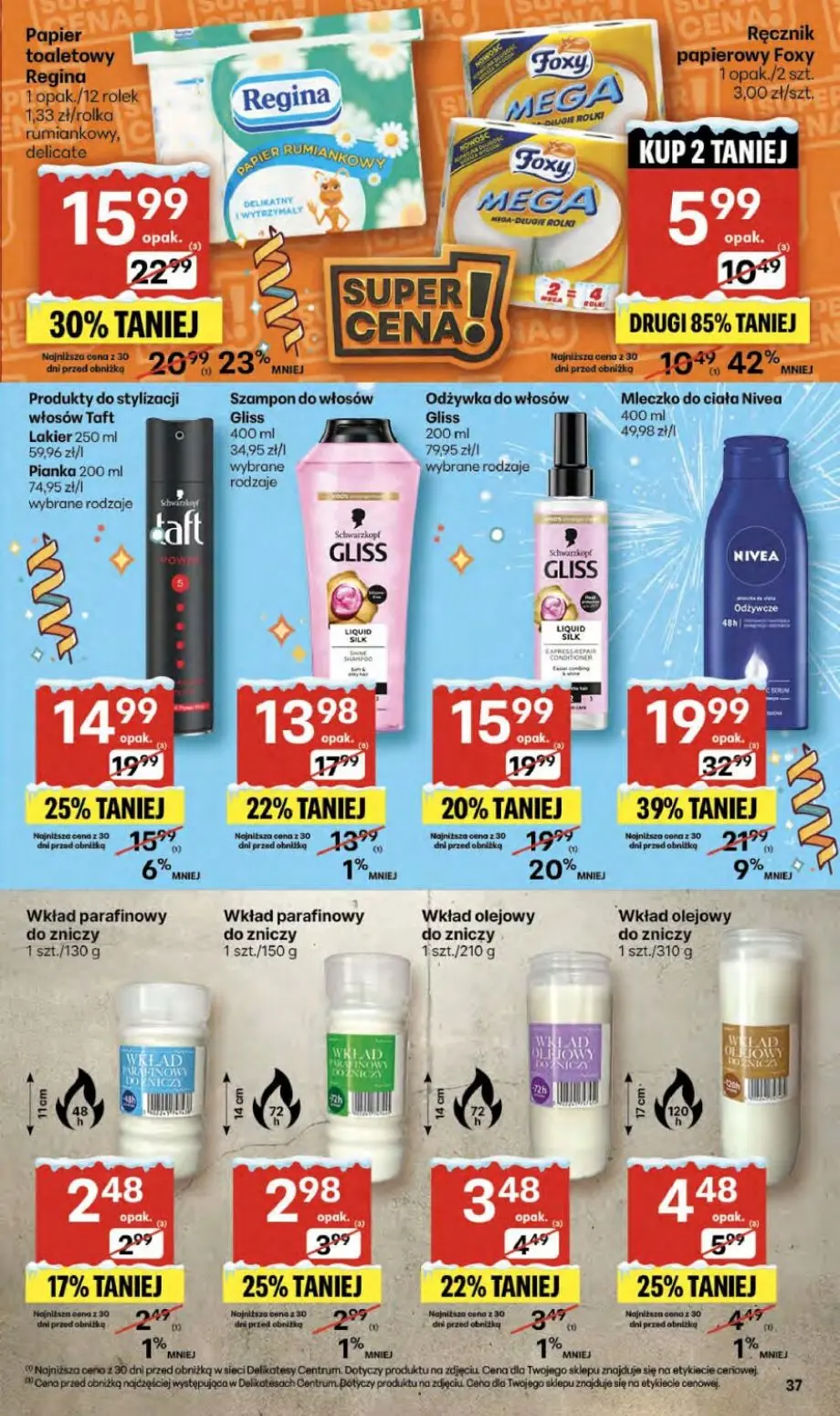 gazetka promocyjna Delikatesy Centrum Pysznego Nowego Roku - Strona 37