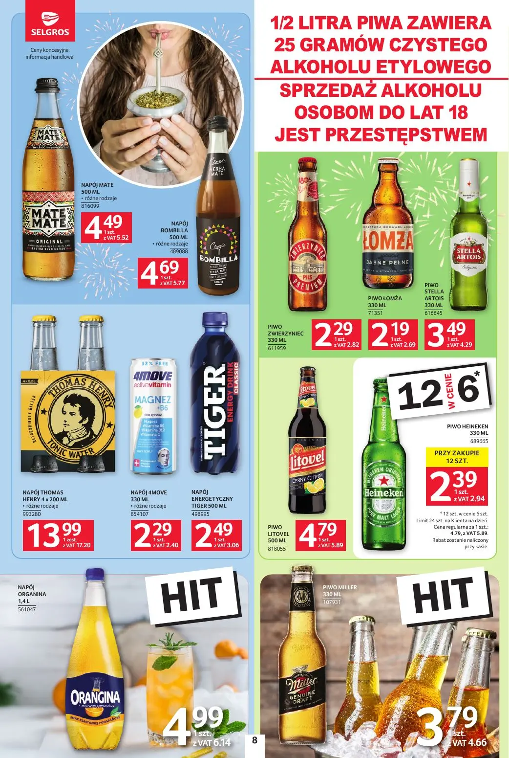 gazetka promocyjna SELGROS Jeszcze więcej super promocji! - Strona 8