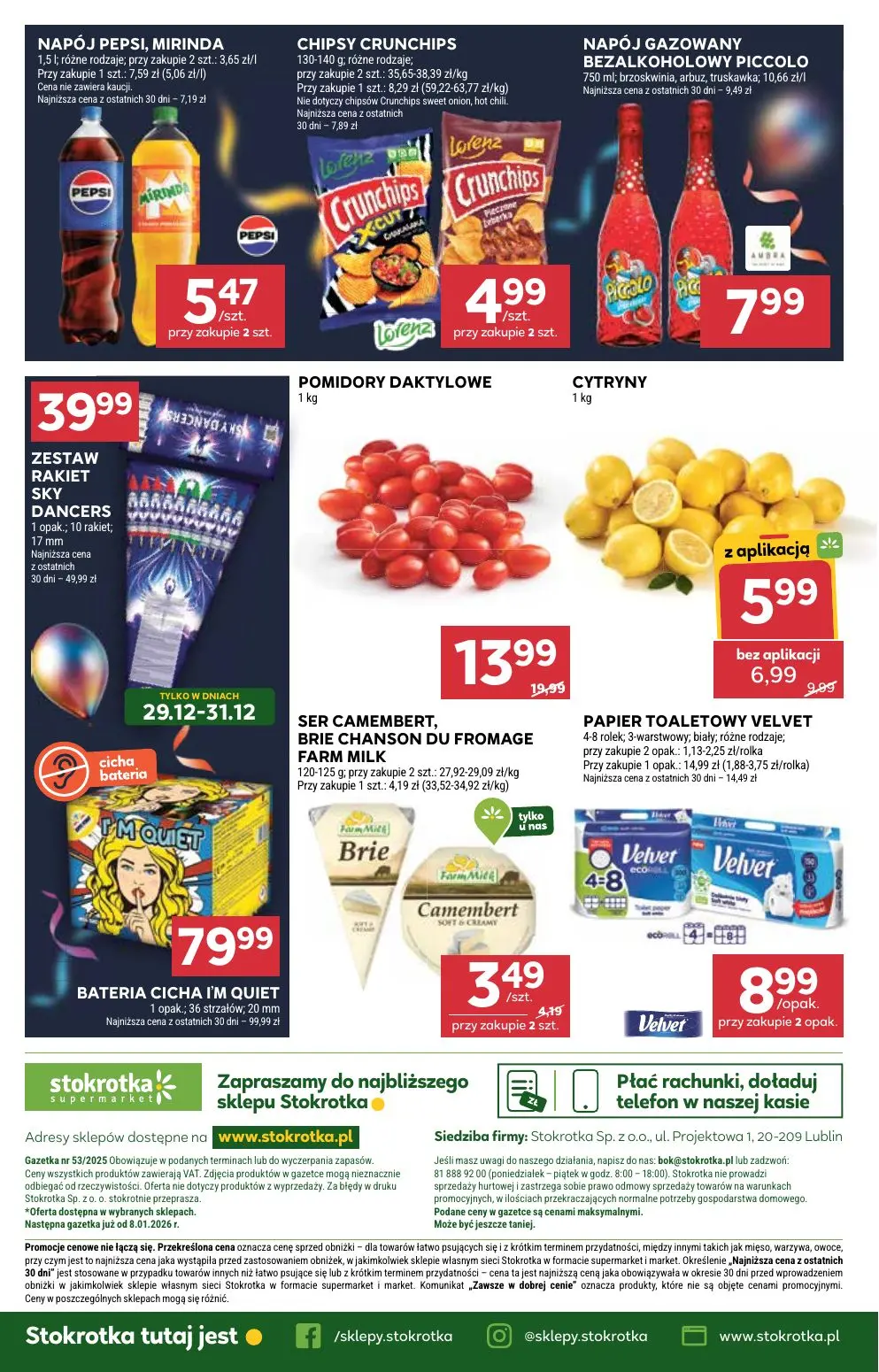 gazetka promocyjna Stokrotka Supermarket Od poniedziałku - Strona 43