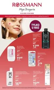 Gazetka promocyjna ROSSMANN, ważna od 2025-12-31 do 2026-01-07.