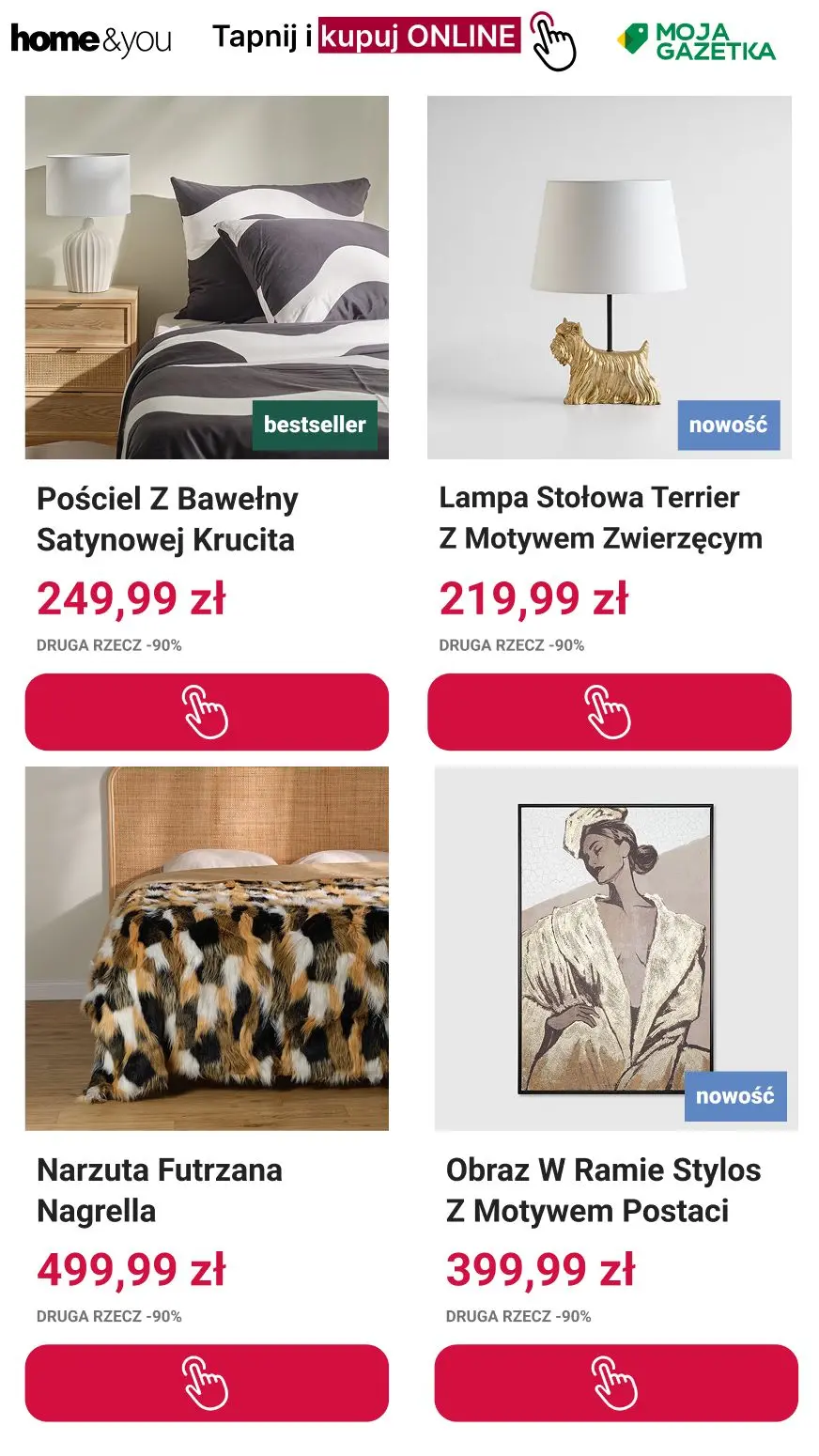 gazetka promocyjna home&you Druga rzecz -90% - Strona 2