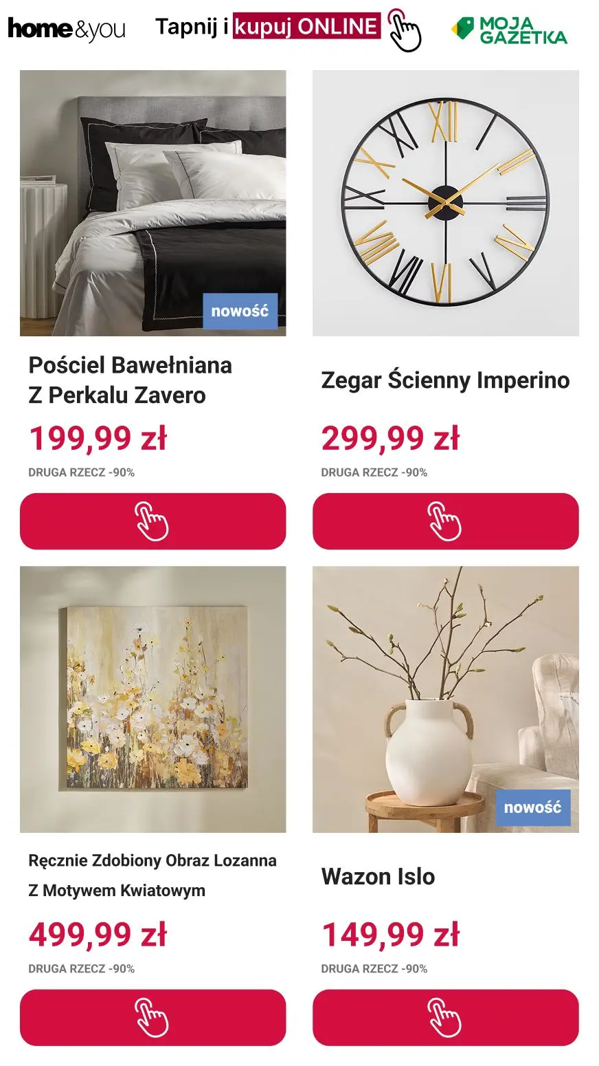 gazetka promocyjna home&you Druga rzecz -90% - Strona 3