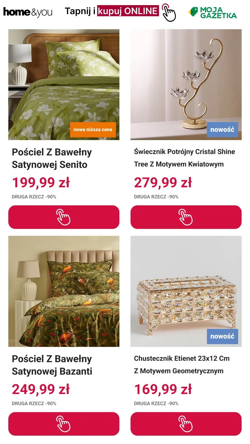 gazetka promocyjna home&you Druga rzecz -90% - Strona 5