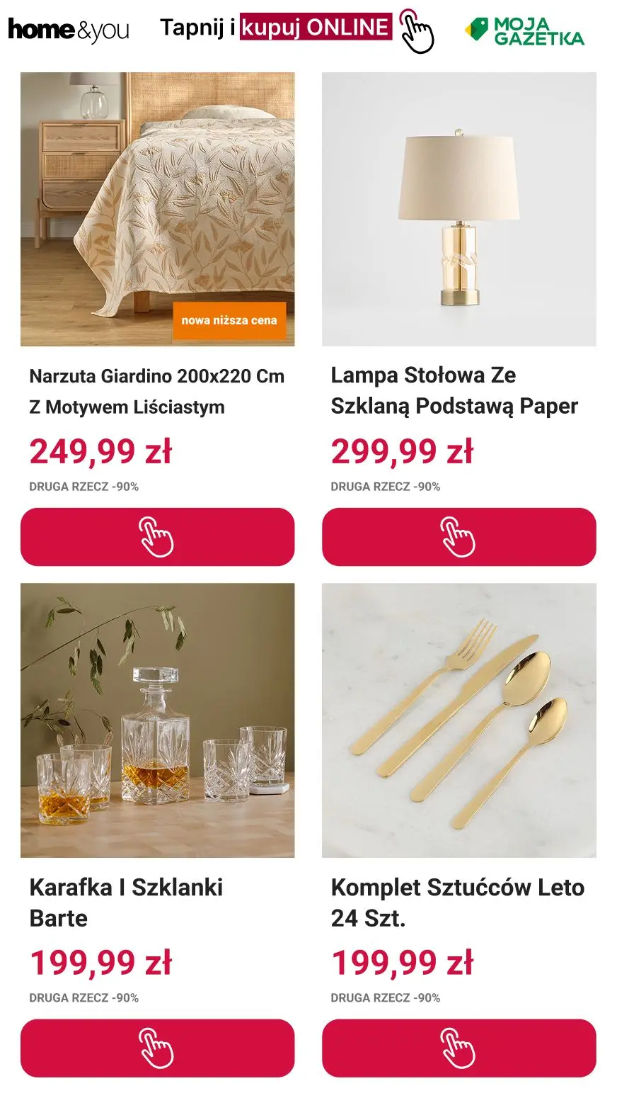 gazetka promocyjna home&you Druga rzecz -90% - Strona 6