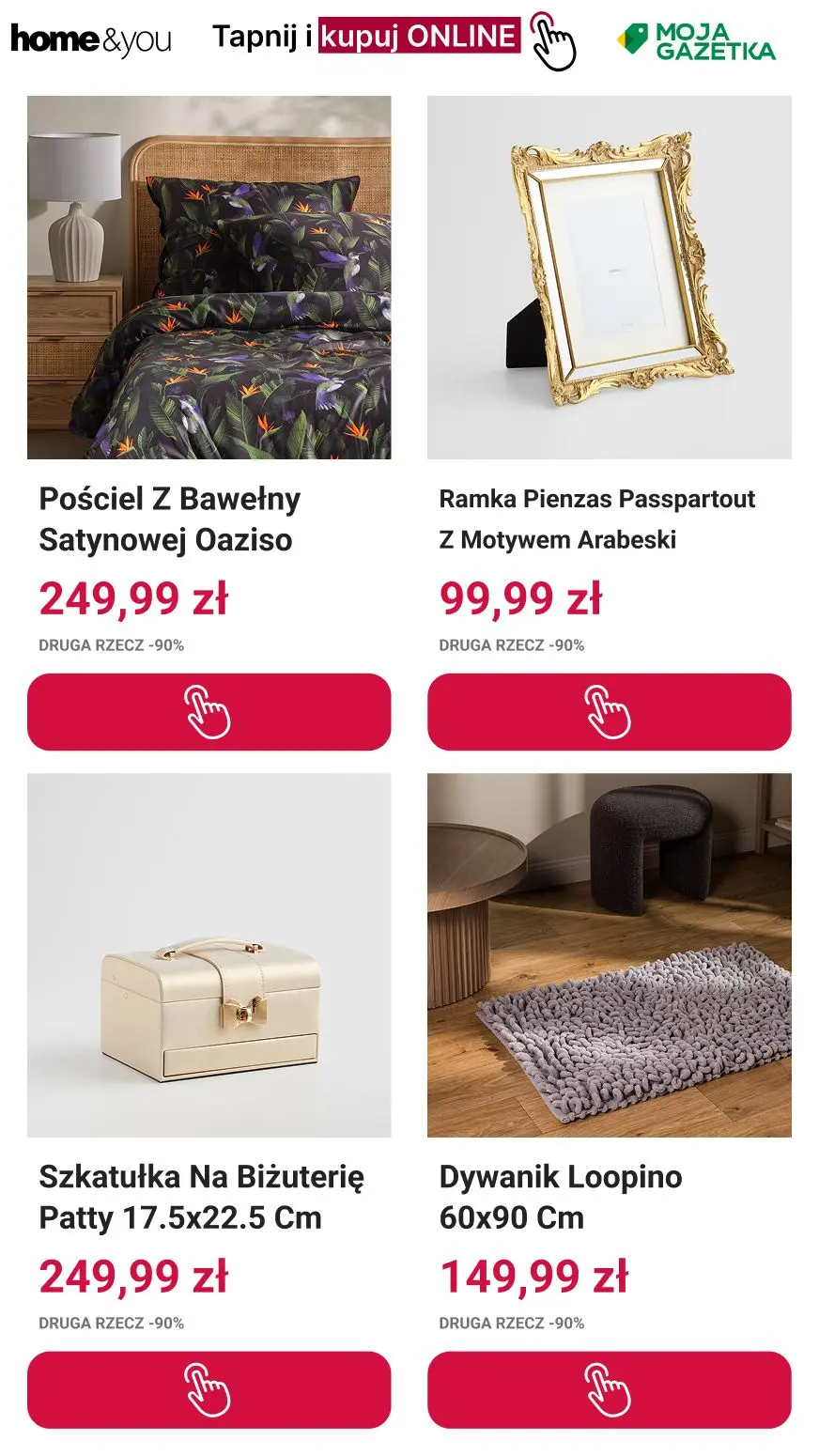 gazetka promocyjna home&you Druga rzecz -90% - Strona 9