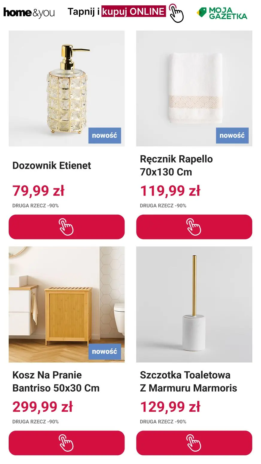 gazetka promocyjna home&you Druga rzecz -90% - Strona 10
