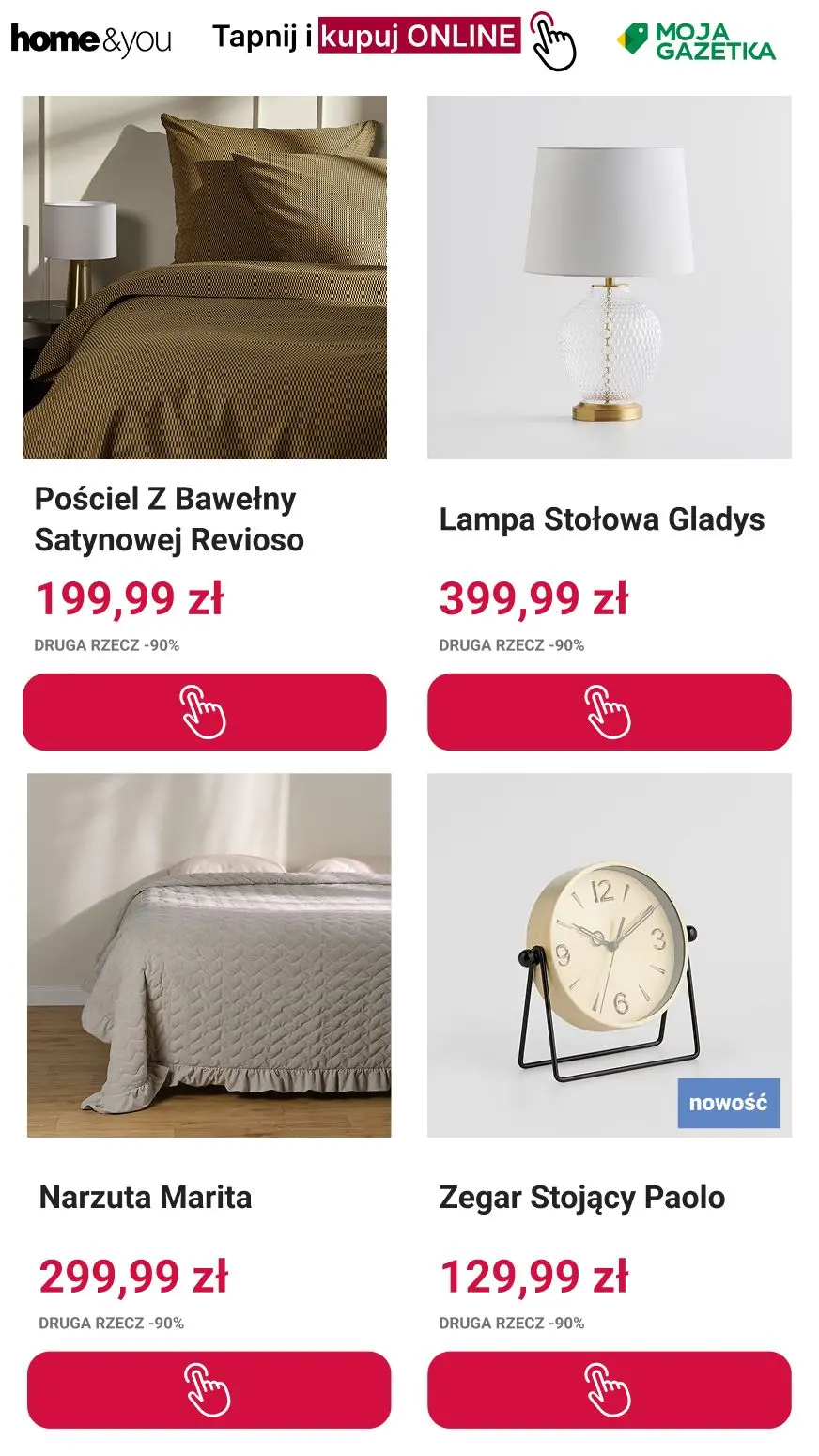 gazetka promocyjna home&you Druga rzecz -90% - Strona 11