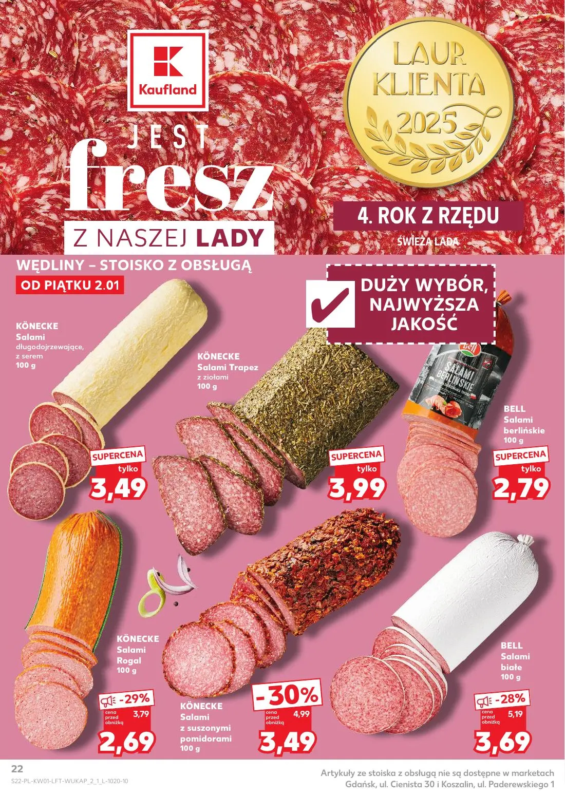 gazetka promocyjna Kaufland Jest fresz - Strona 22