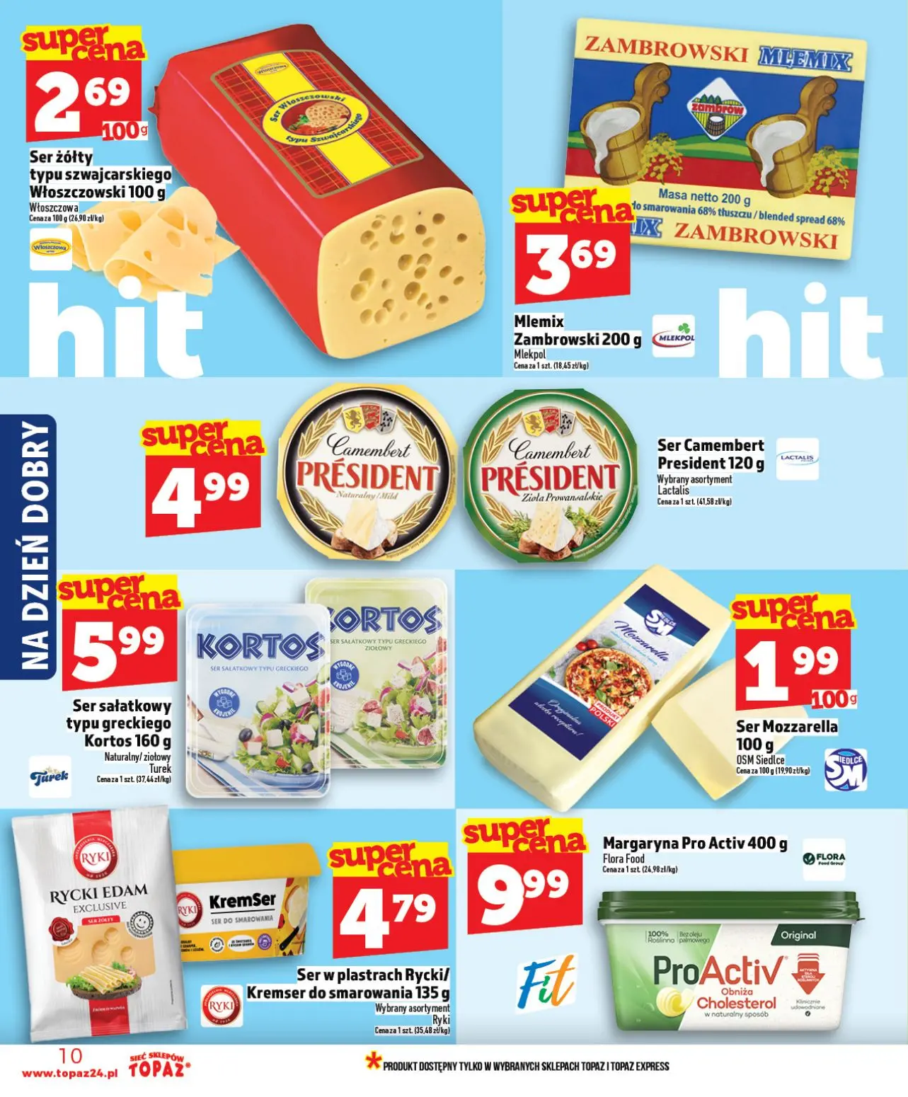 gazetka promocyjna Topaz Warszawa - Strona 10