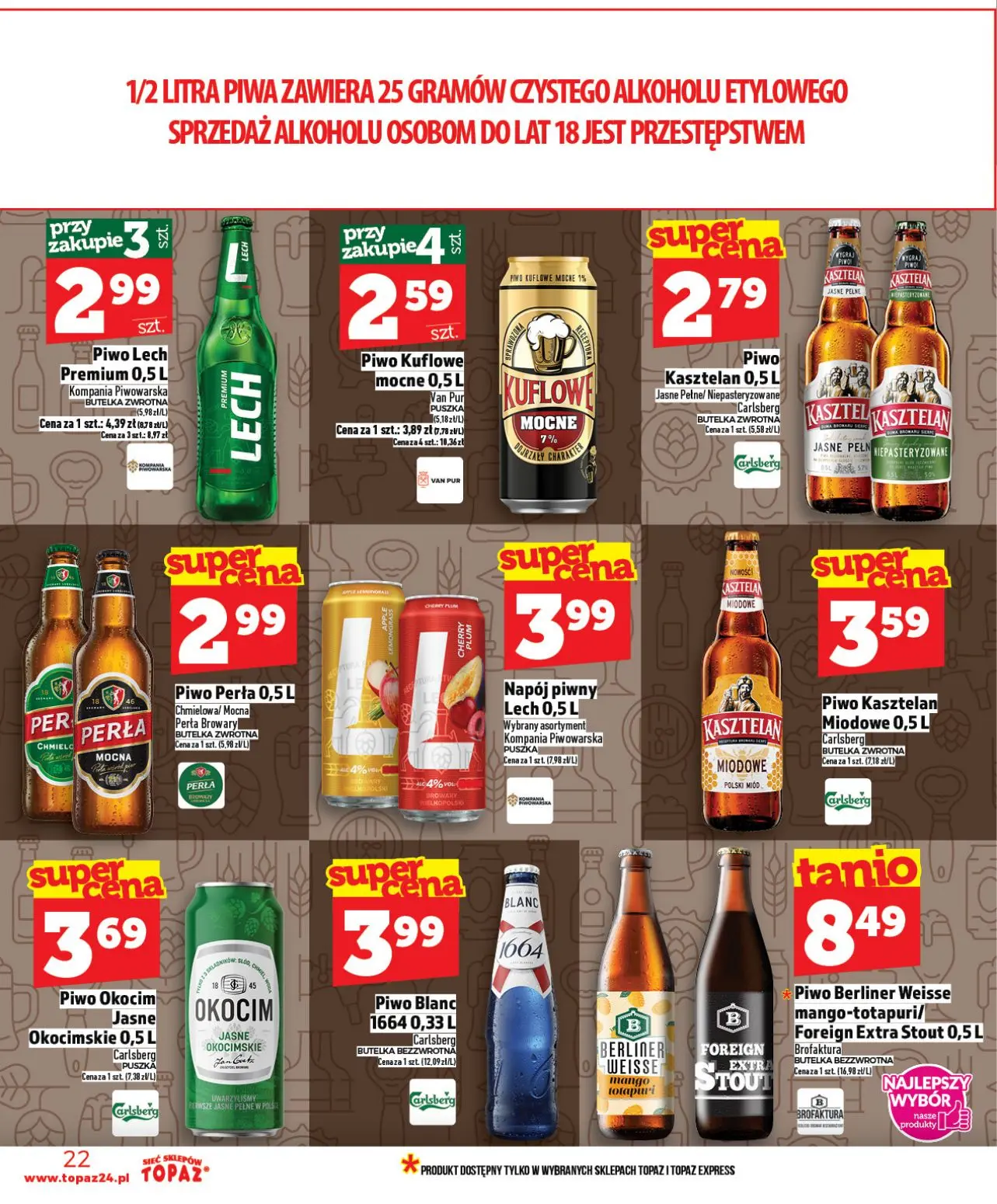 gazetka promocyjna Topaz Warszawa - Strona 22