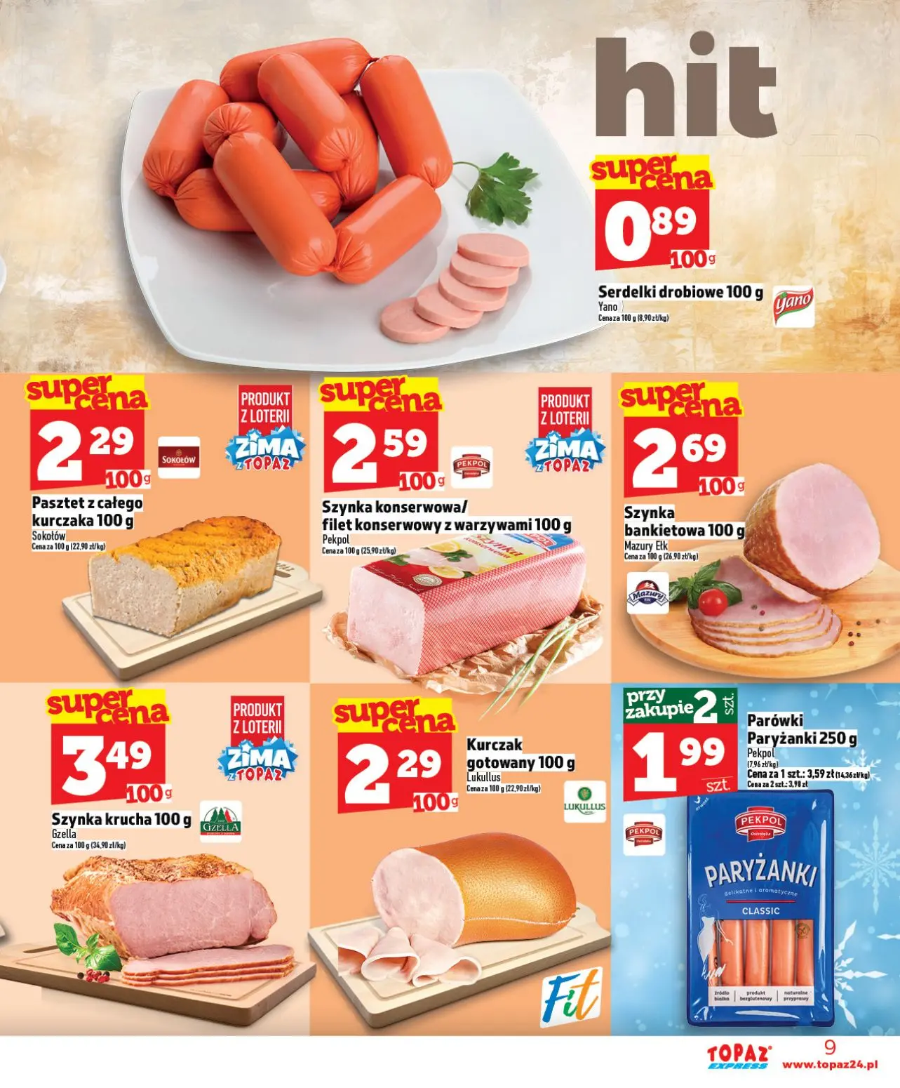 gazetka promocyjna Topaz Express - Strona 9