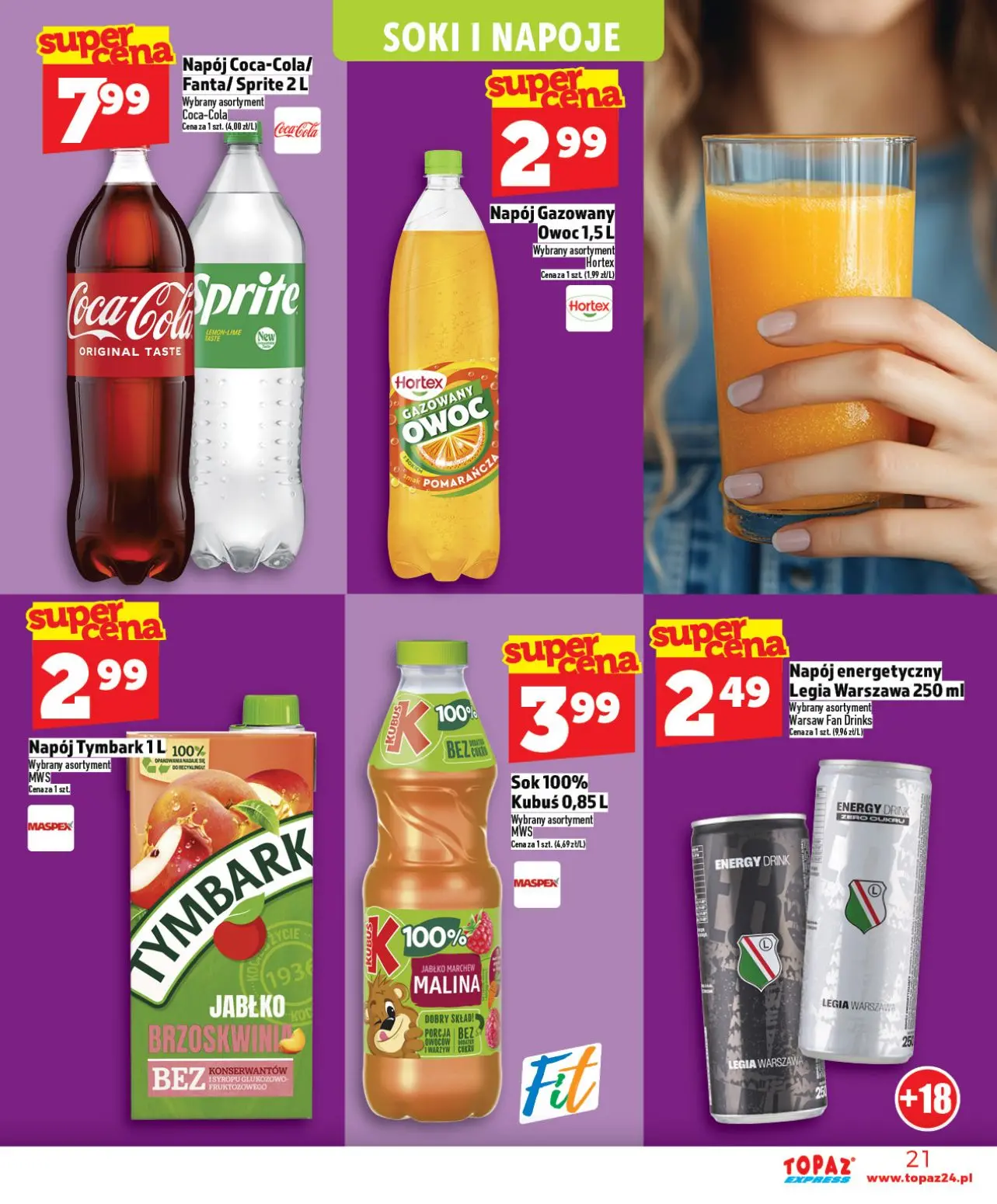 gazetka promocyjna Topaz Express - Strona 21