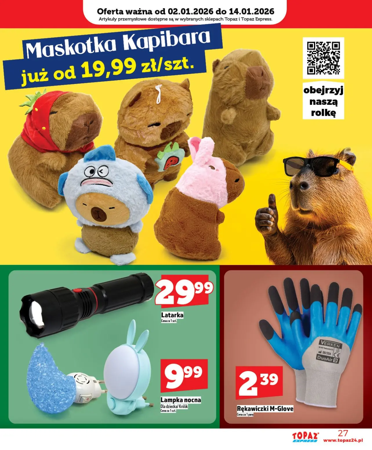 gazetka promocyjna Topaz Express - Strona 27