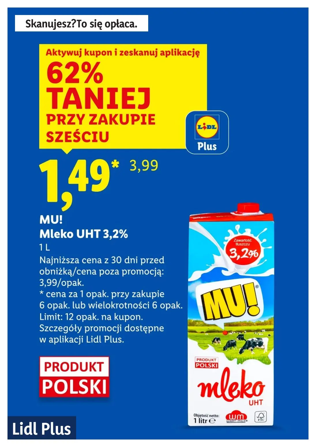 gazetka promocyjna LIDL Lidl plus. Skanujesz - To się opłaca - Strona 2