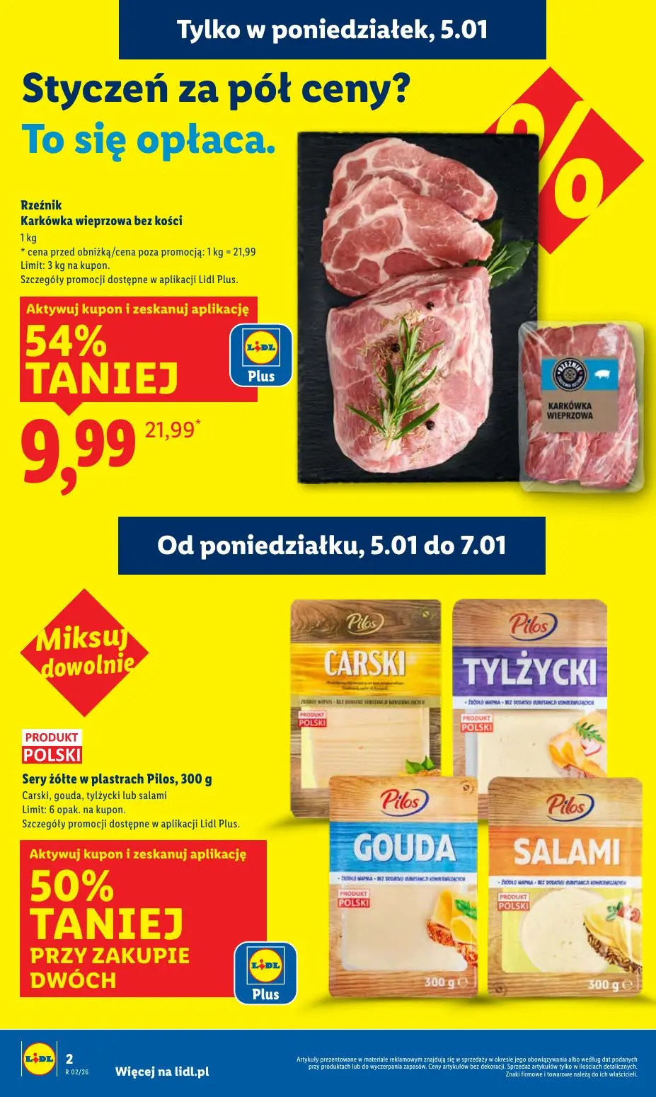 gazetka promocyjna LIDL Od poniedziałku - Strona 2