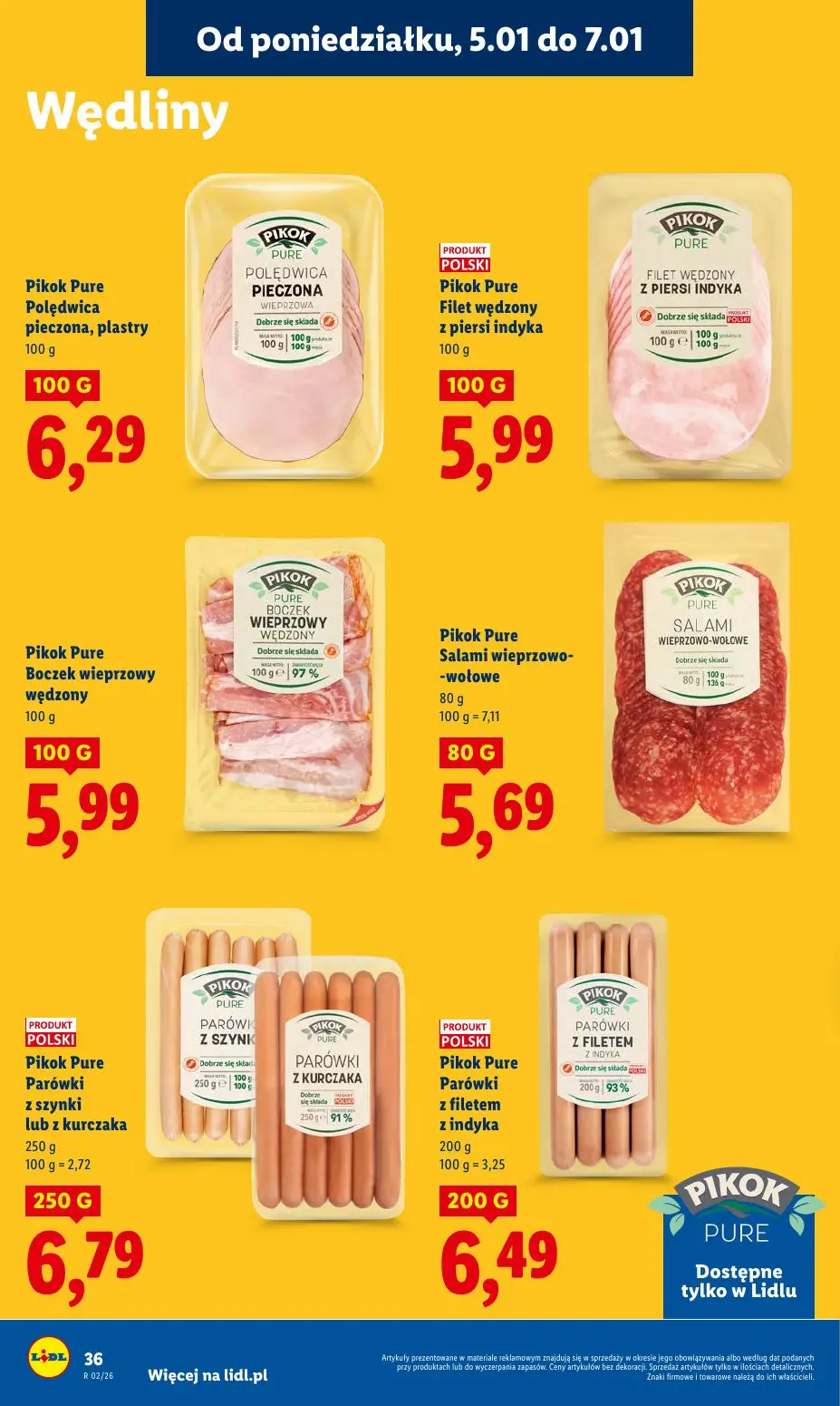 gazetka promocyjna LIDL Od poniedziałku - Strona 38