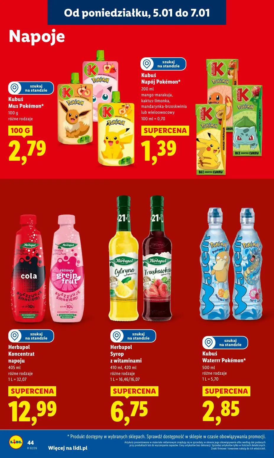 gazetka promocyjna LIDL Od poniedziałku - Strona 46