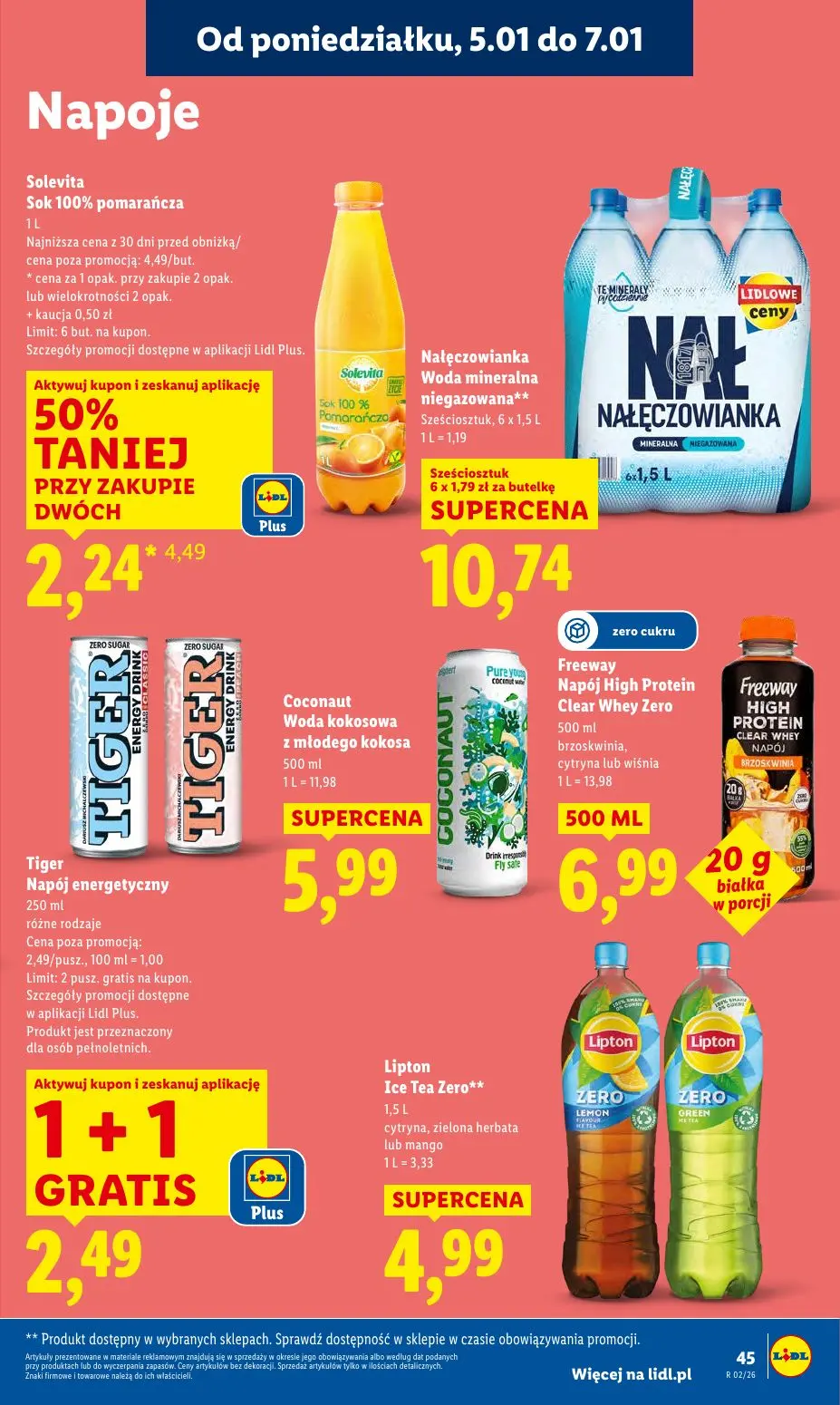 gazetka promocyjna LIDL Od poniedziałku - Strona 47
