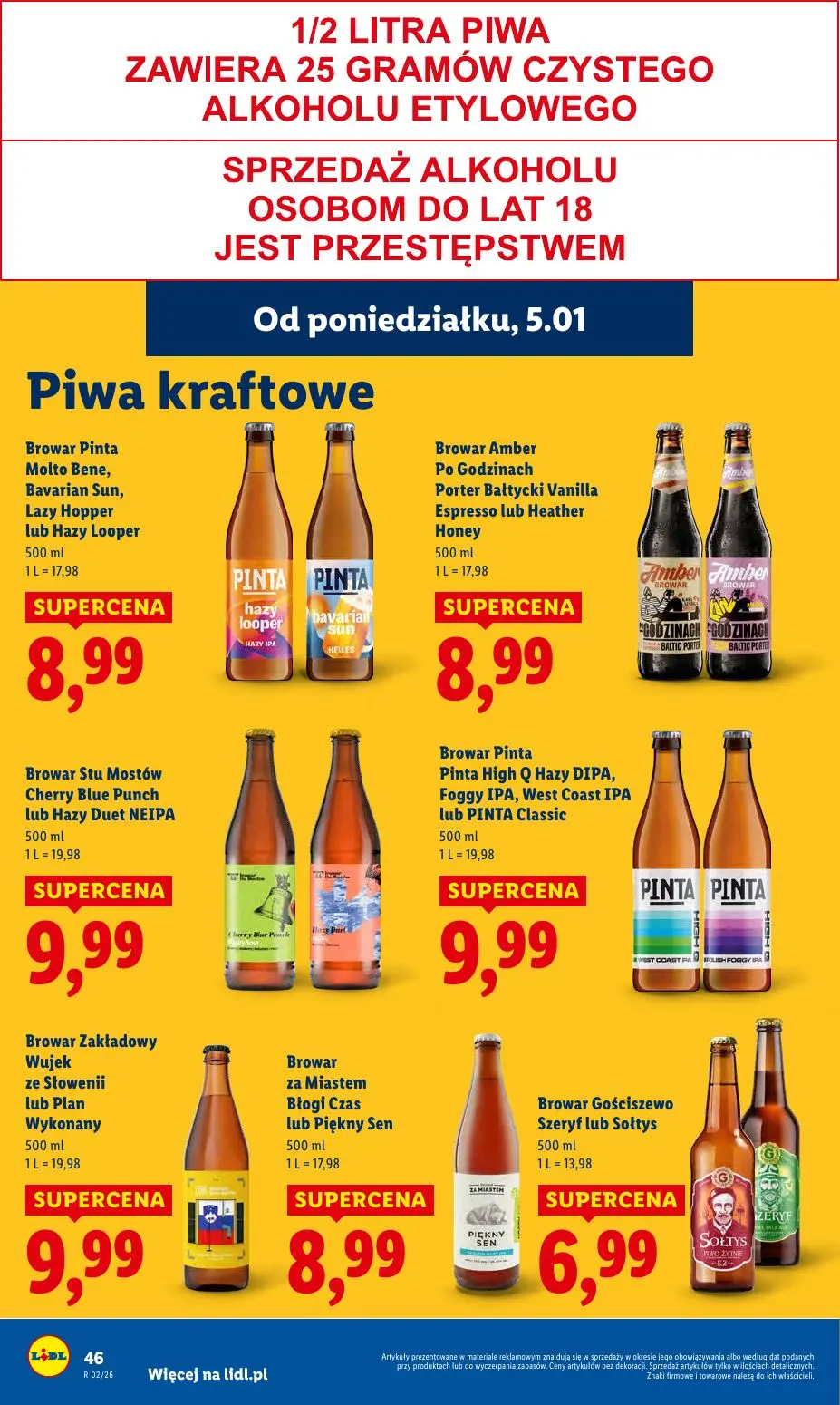 gazetka promocyjna LIDL Od poniedziałku - Strona 48