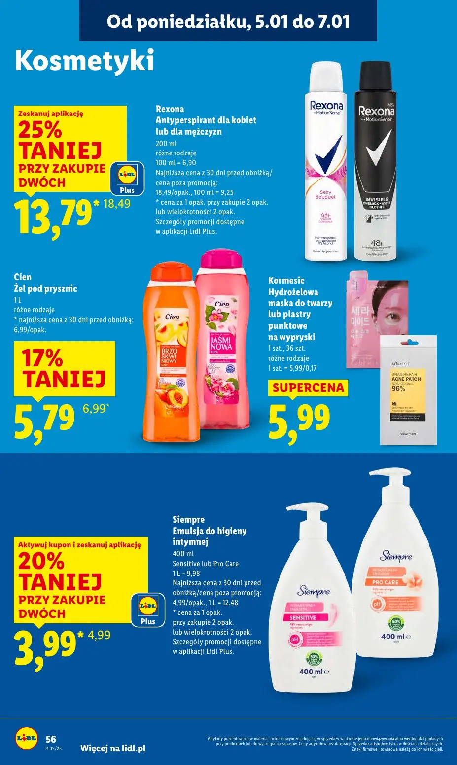 gazetka promocyjna LIDL Od poniedziałku - Strona 58