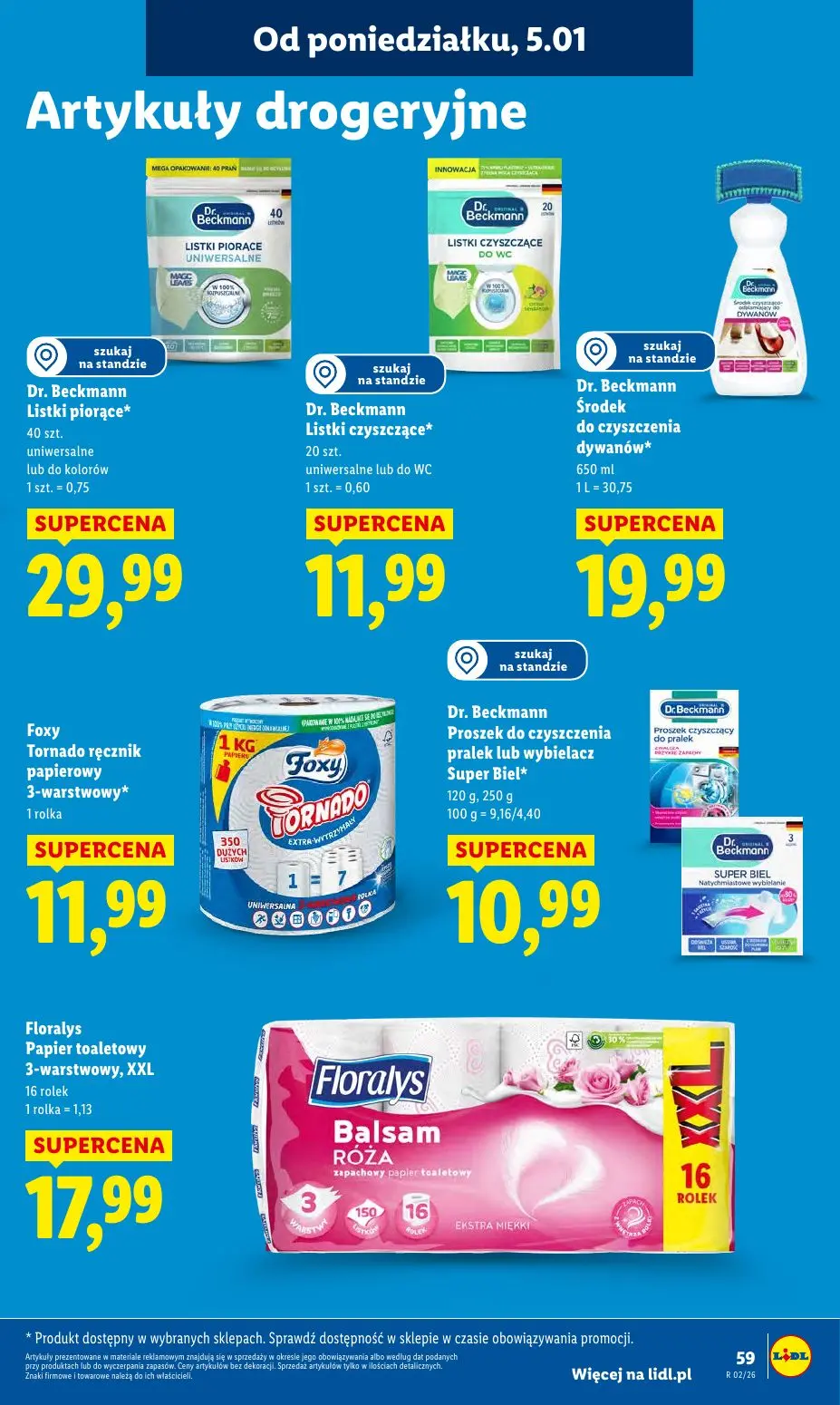 gazetka promocyjna LIDL Od poniedziałku - Strona 61