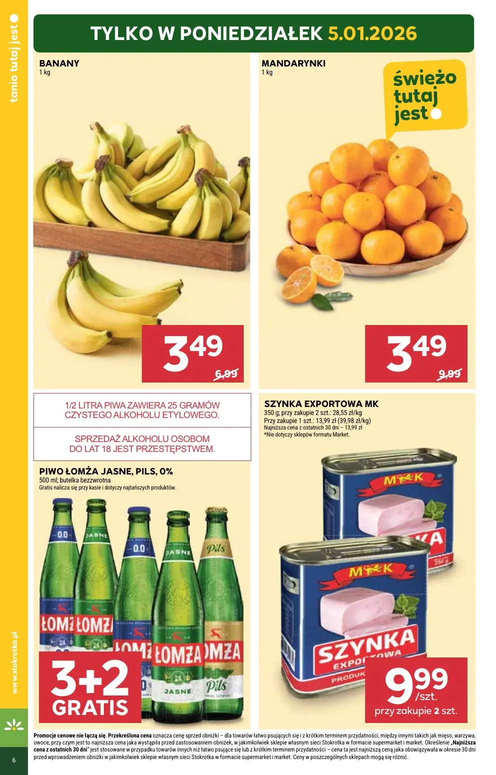 gazetka promocyjna Stokrotka Supermarket Od poniedziałku - Strona 6