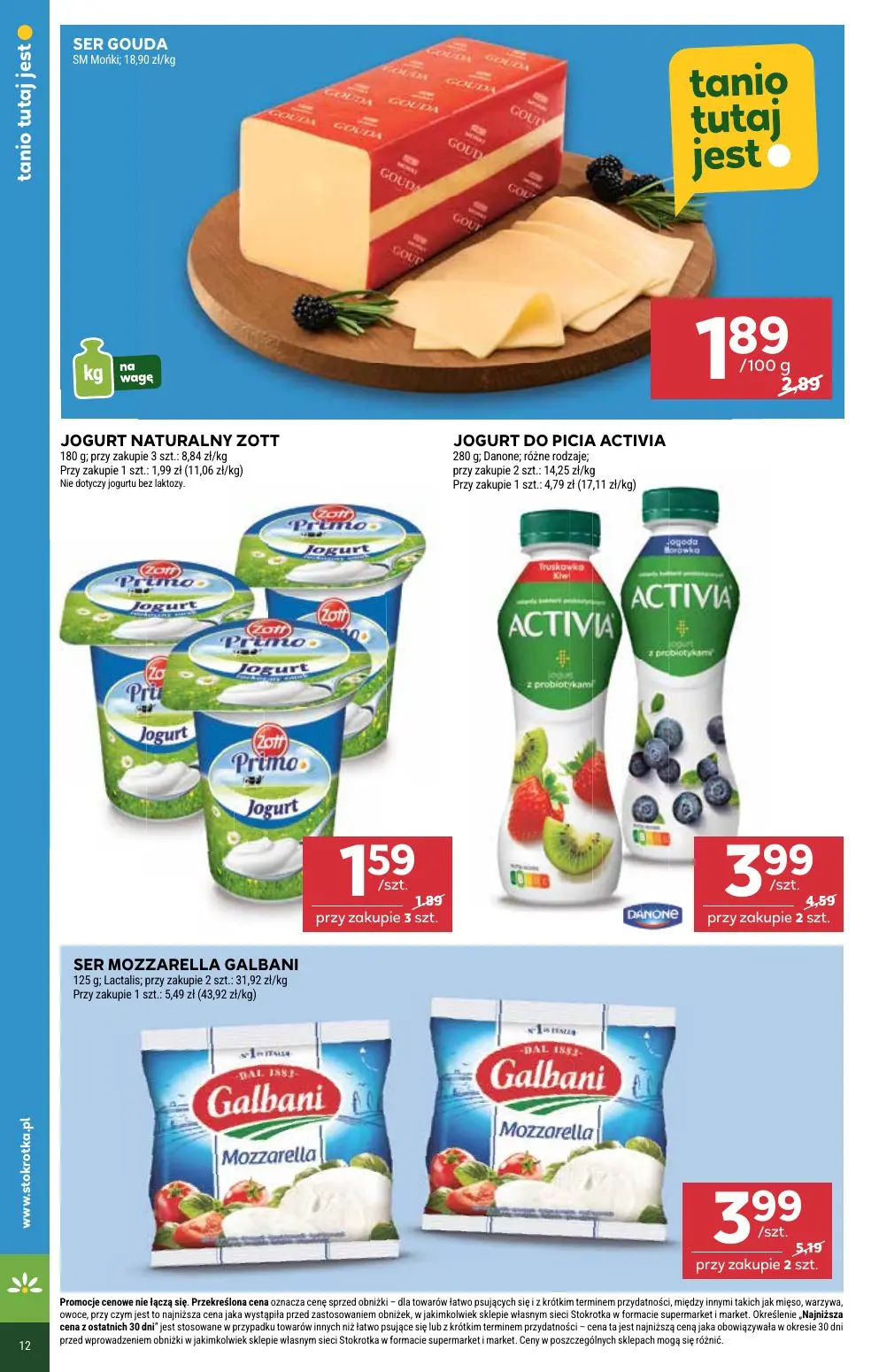 gazetka promocyjna Stokrotka Supermarket Od poniedziałku - Strona 12