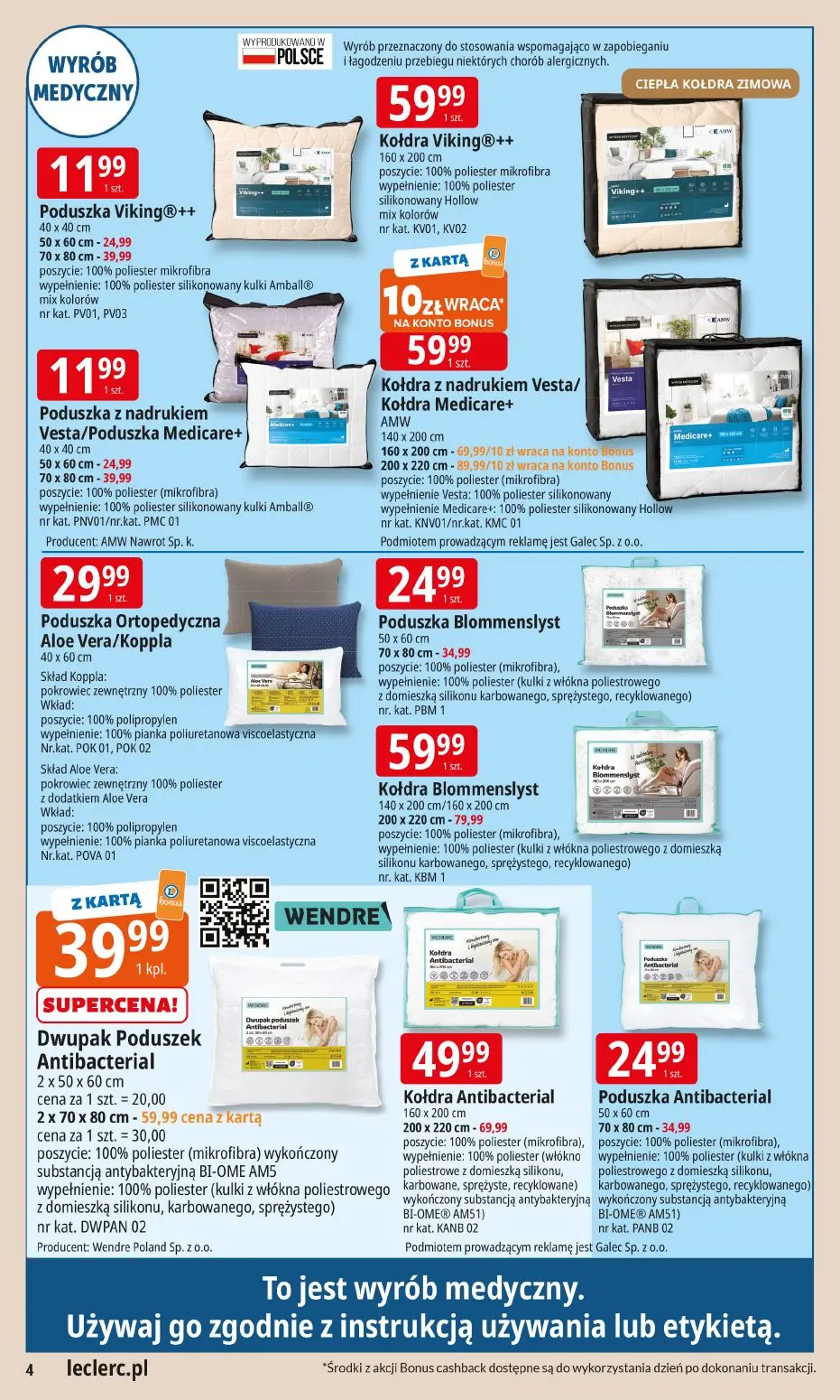 gazetka promocyjna E.Leclerc Wybór w dobrej cenie - Strona 4