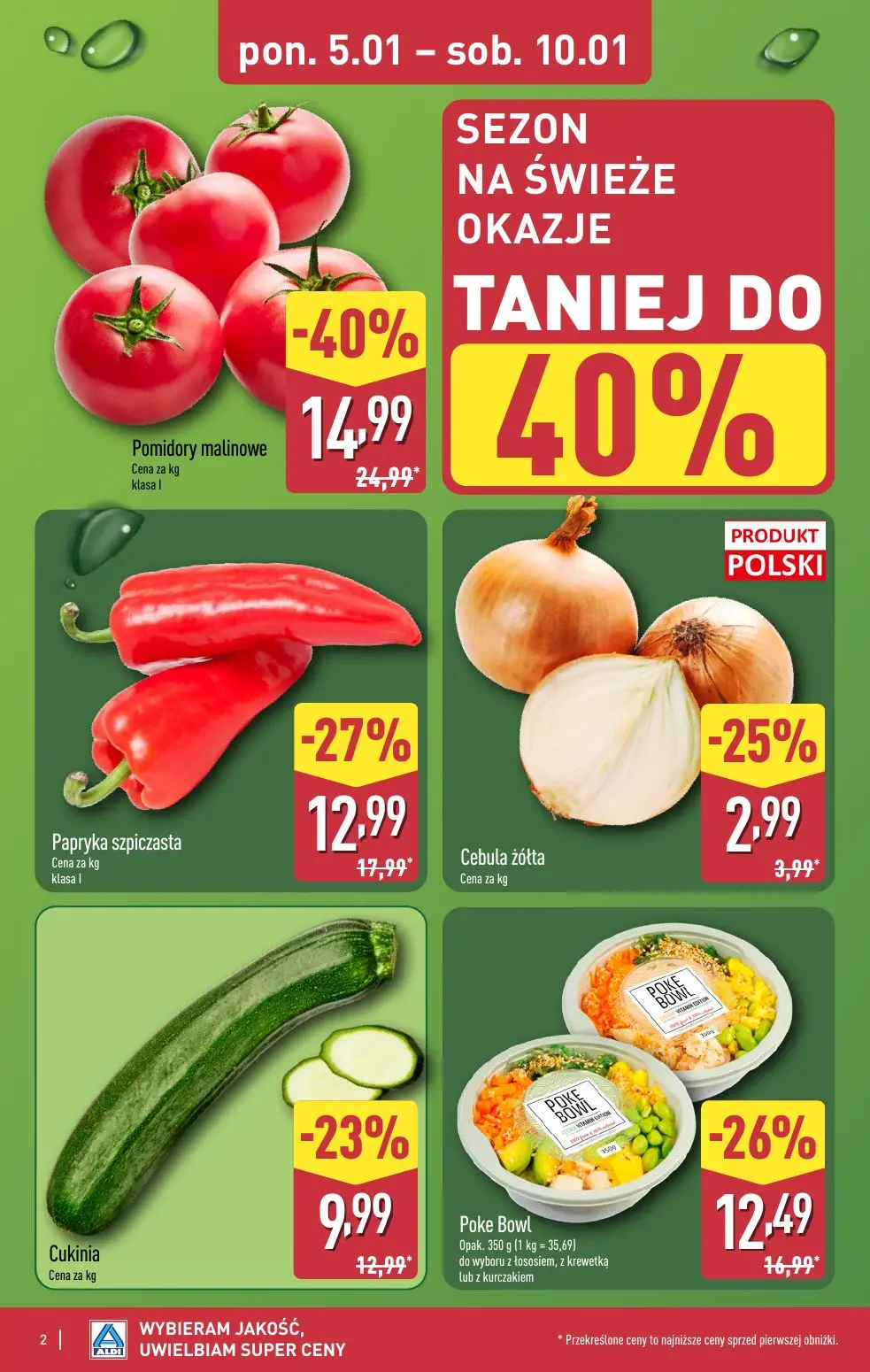 gazetka promocyjna ALDI Tydzień mega oszczędności - Strona 2