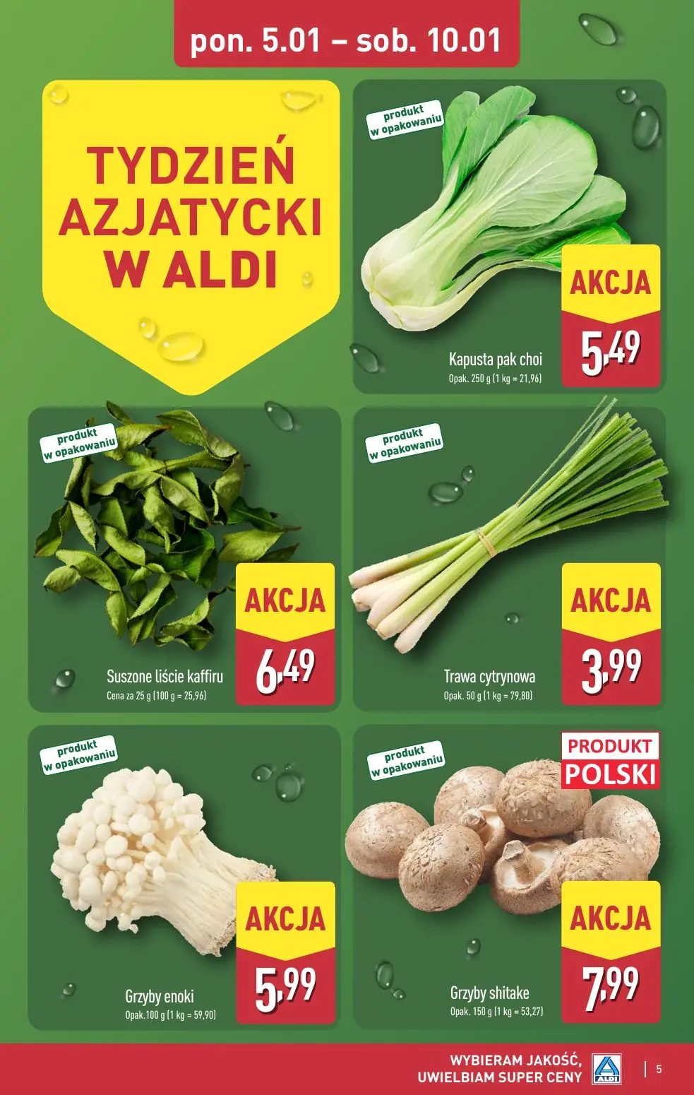 gazetka promocyjna ALDI Tydzień mega oszczędności - Strona 5