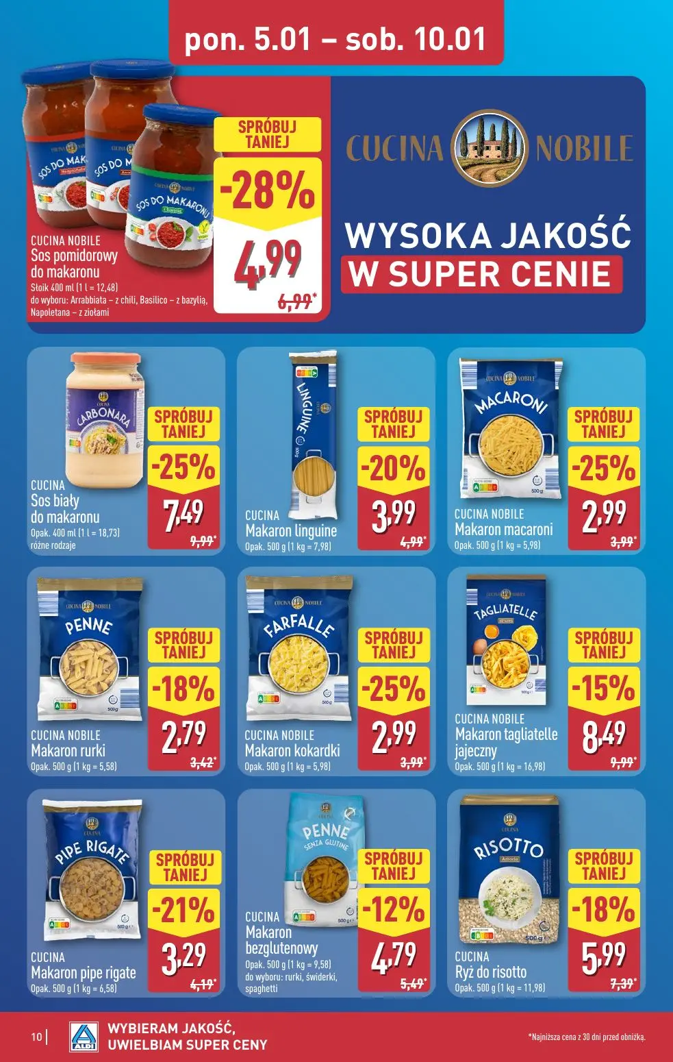 gazetka promocyjna ALDI Tydzień mega oszczędności - Strona 10