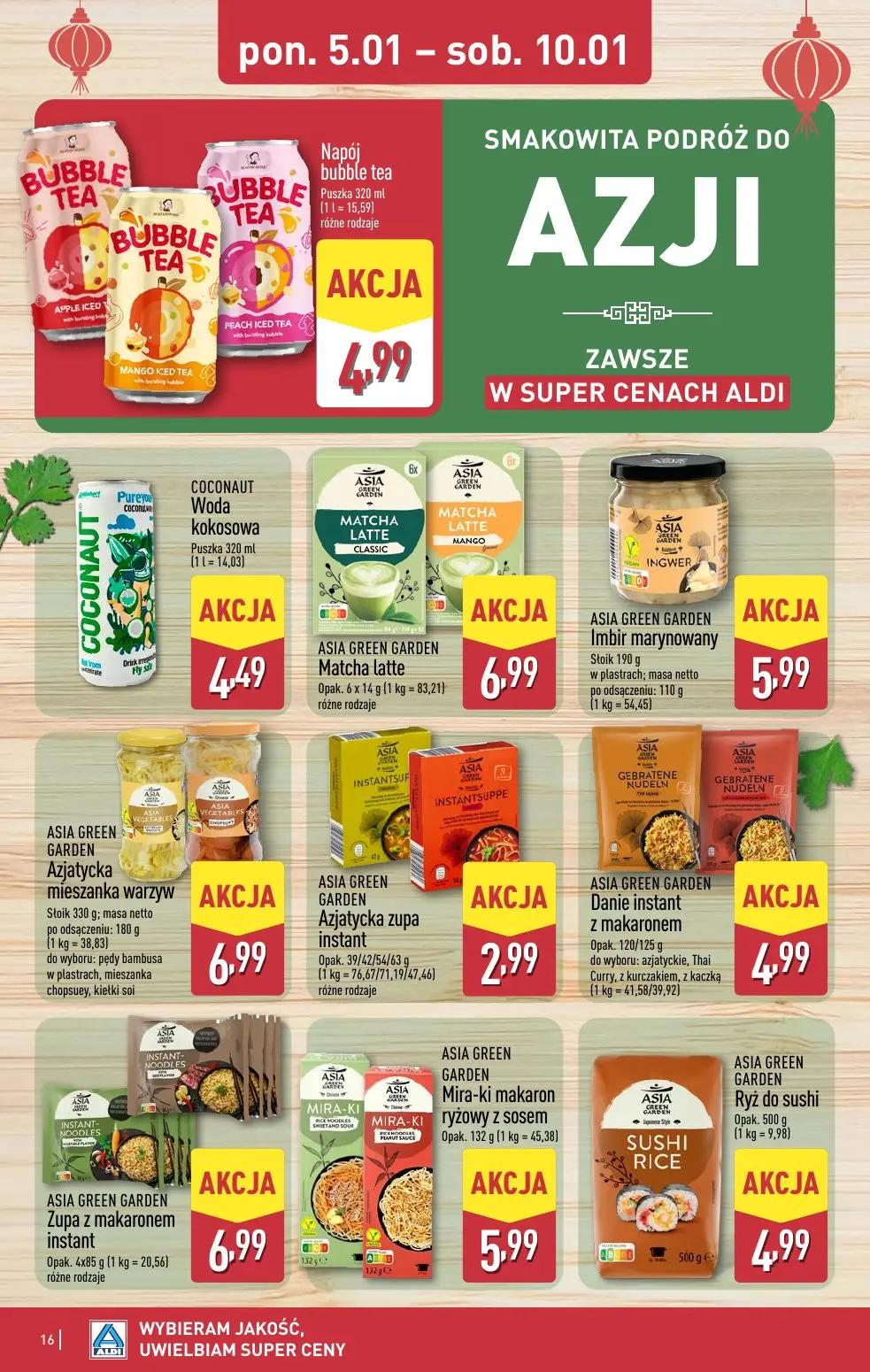 gazetka promocyjna ALDI Tydzień mega oszczędności - Strona 16