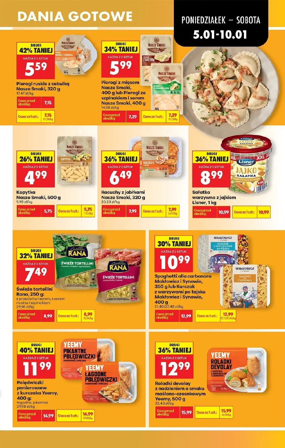 gazetka promocyjna Biedronka Lada tradycyjna. Od poniedziałku  - Strona 45