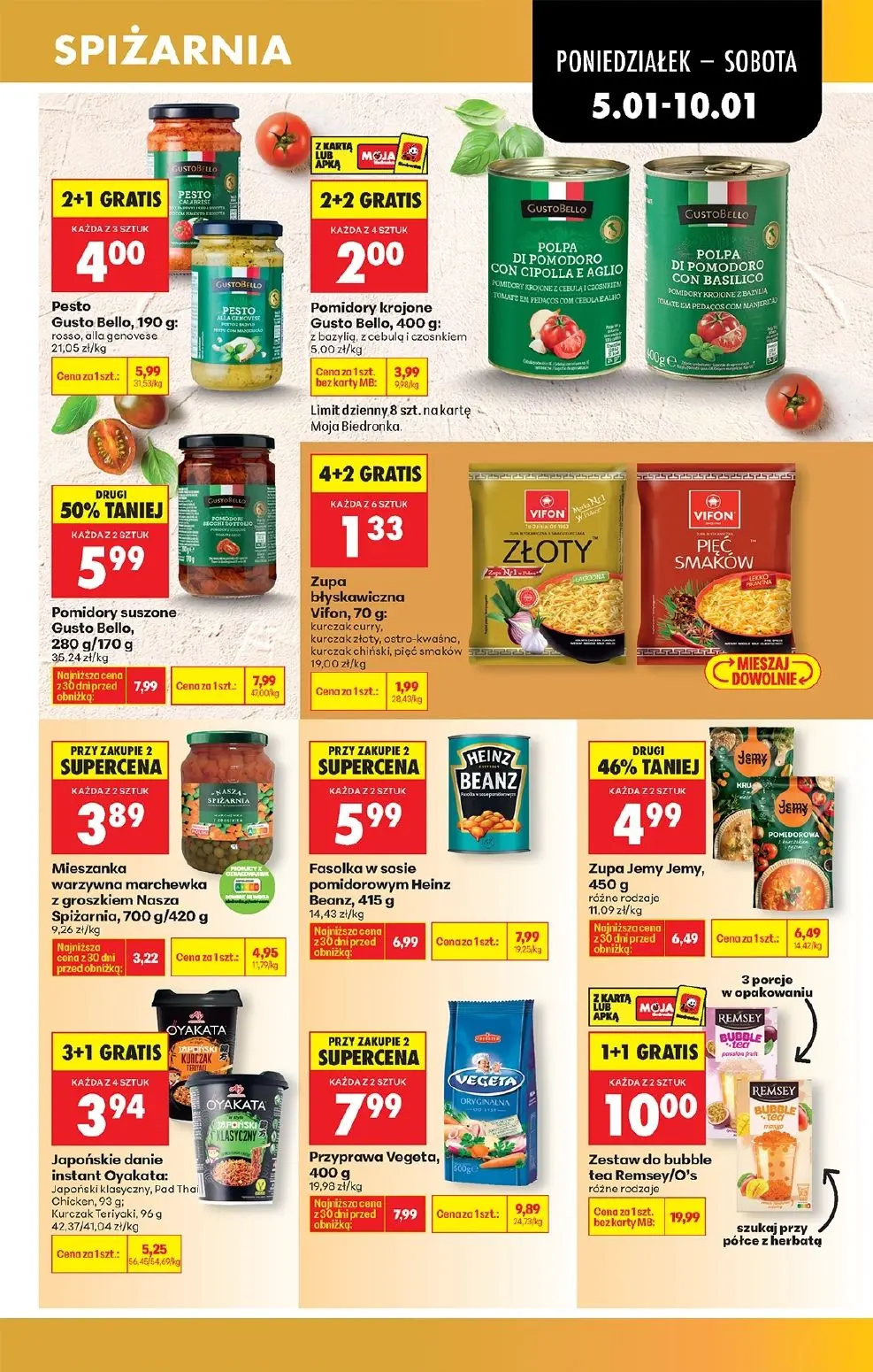 gazetka promocyjna Biedronka Od poniedziałku  - Strona 47