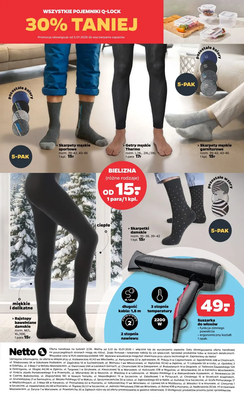 gazetka promocyjna NETTO Gotowi na ferie zimowe - Strona 3