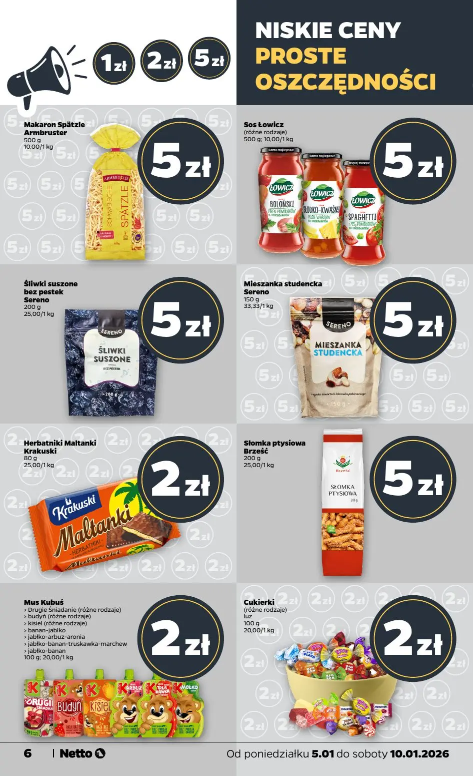 gazetka promocyjna NETTO Od poniedziałku - Strona 6