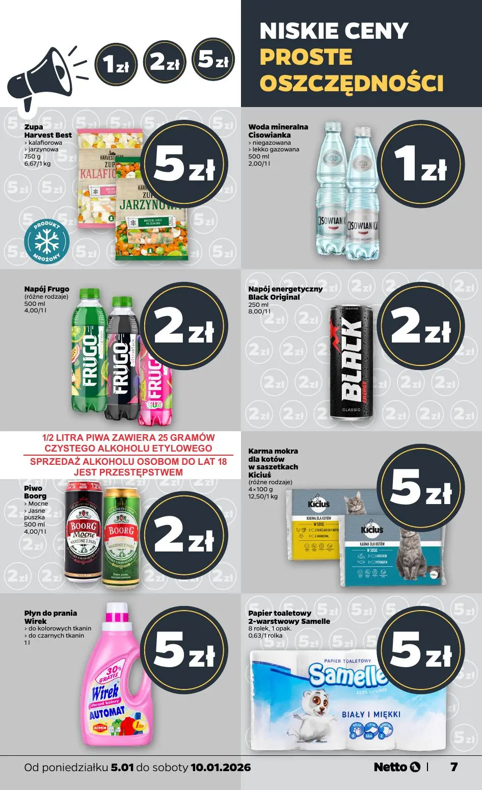 gazetka promocyjna NETTO Od poniedziałku - Strona 7