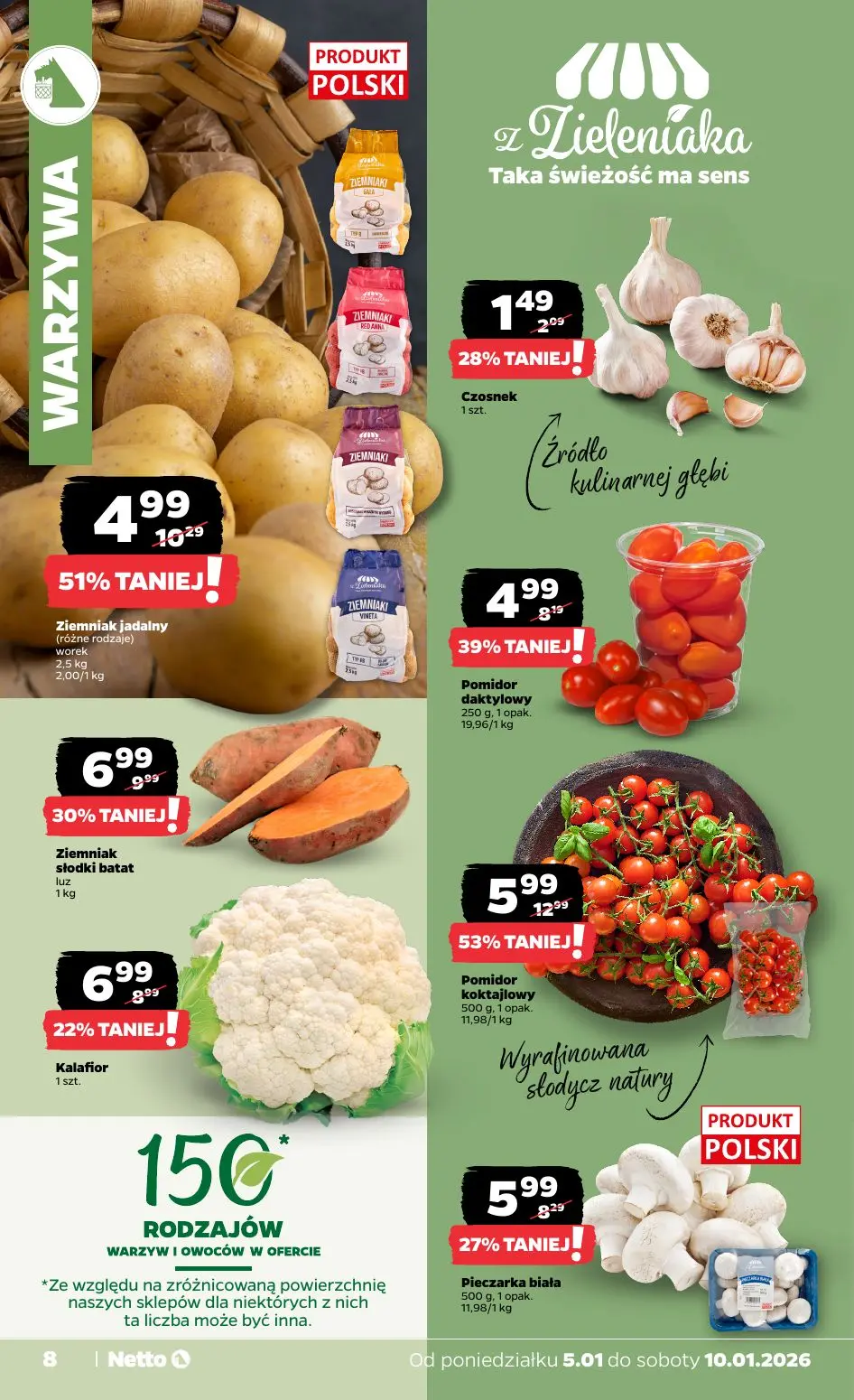 gazetka promocyjna NETTO Od poniedziałku - Strona 8