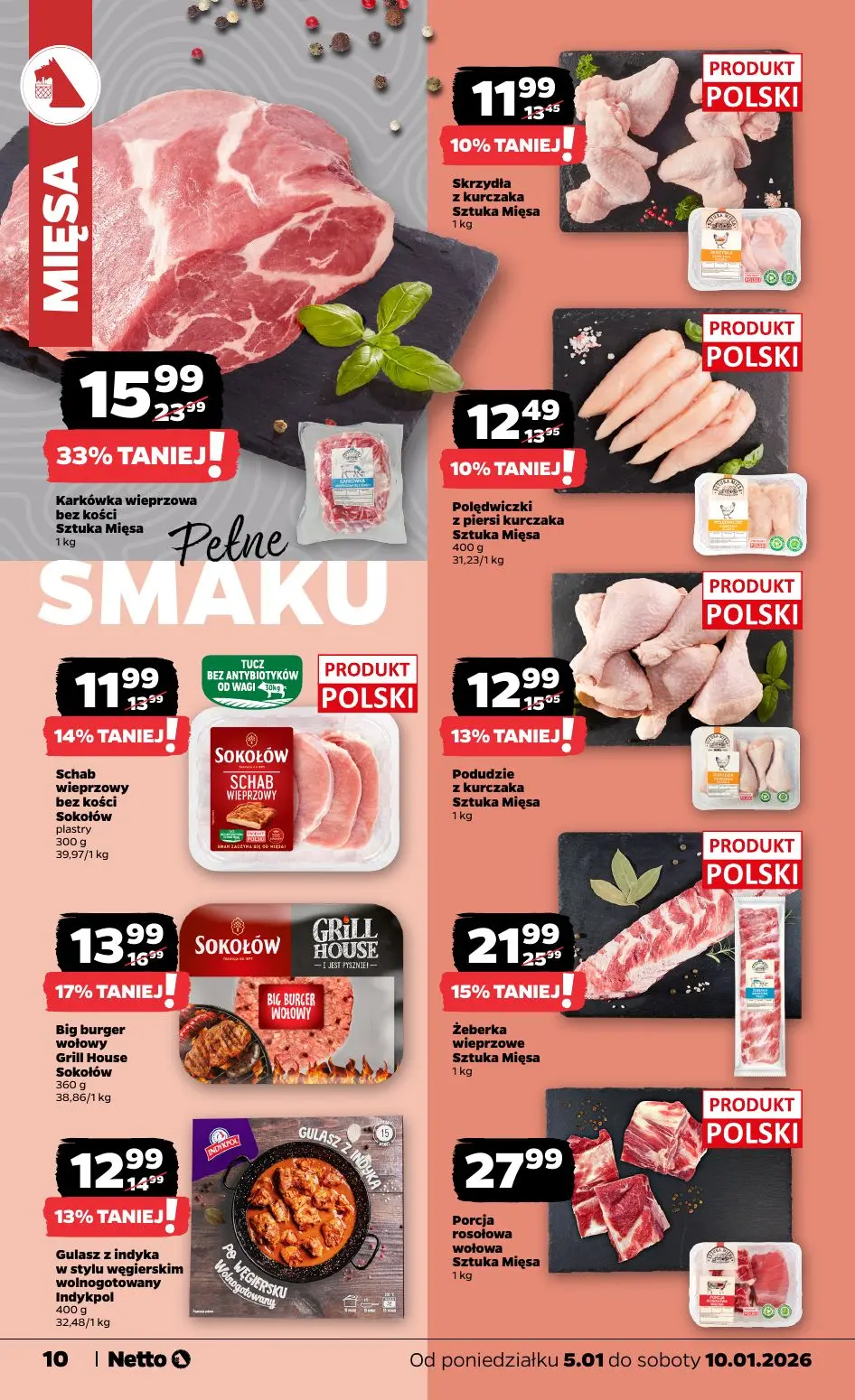 gazetka promocyjna NETTO Od poniedziałku - Strona 10