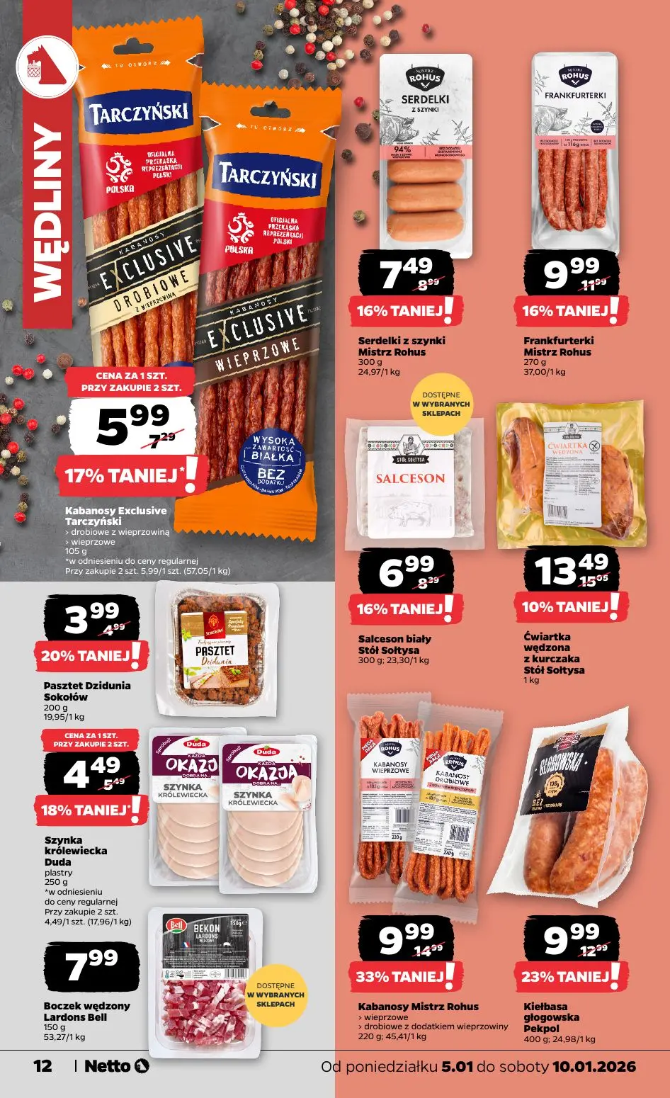 gazetka promocyjna NETTO Od poniedziałku - Strona 12