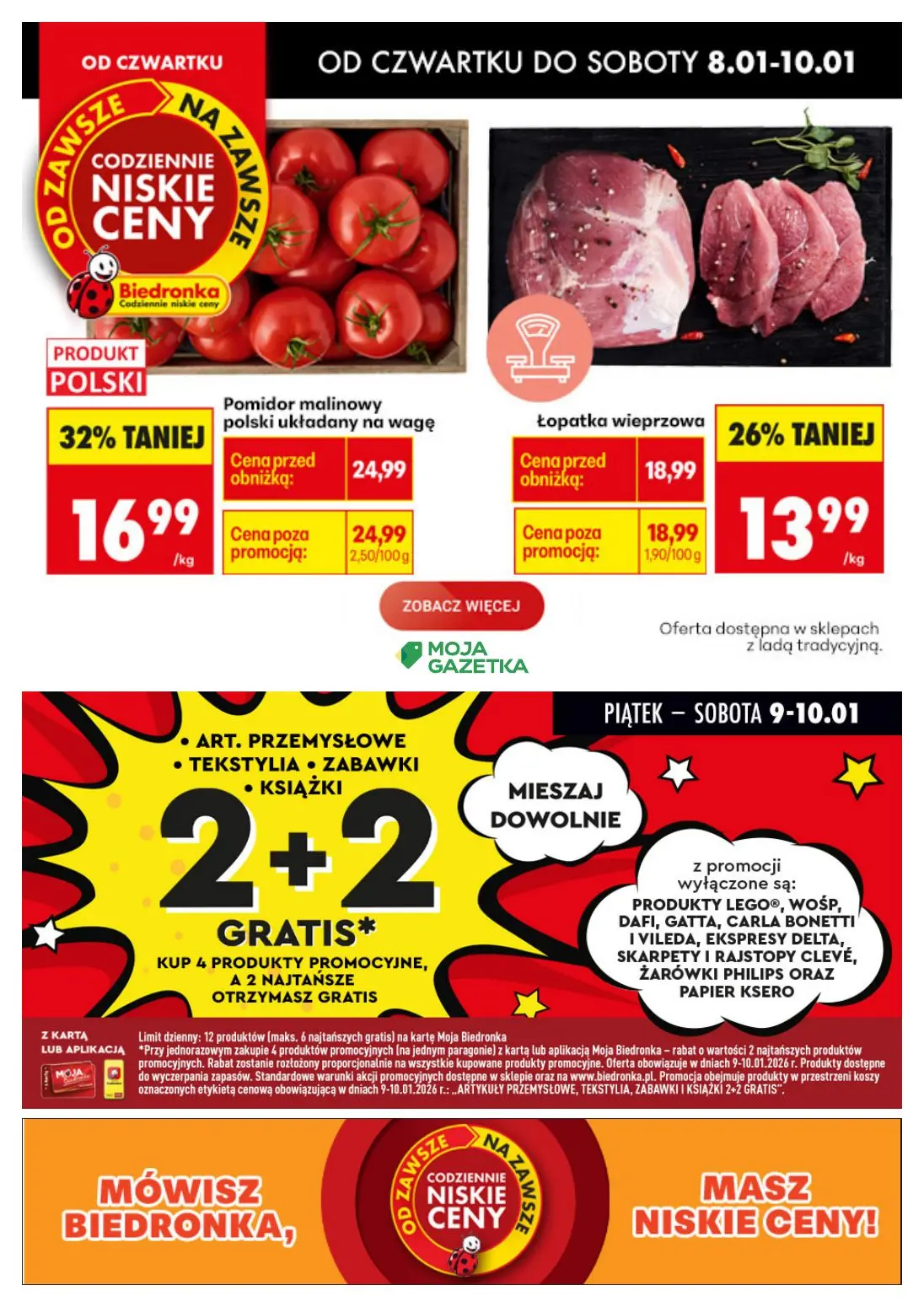 gazetka promocyjna Biedronka Biedronkowe oszczędności - Strona 1