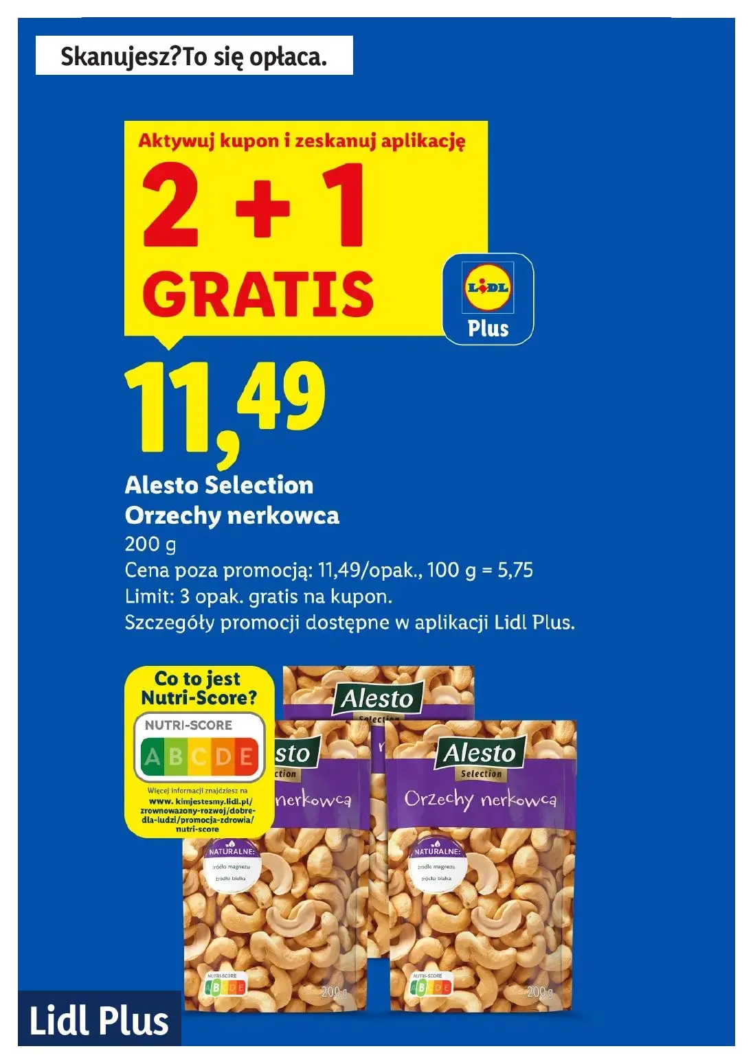 gazetka promocyjna LIDL Lidl plus. Skanujesz - To się opłaca - Strona 6
