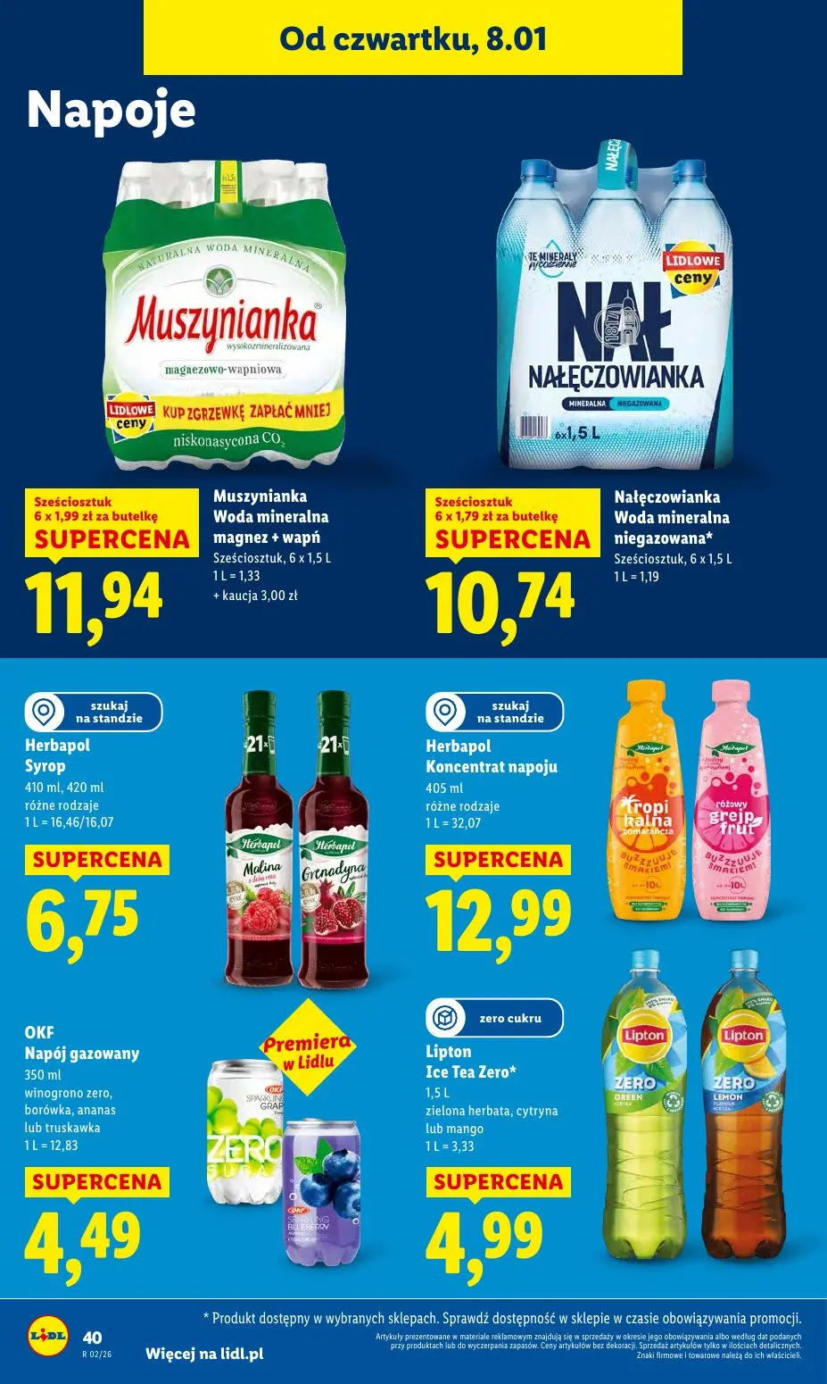 gazetka promocyjna LIDL Od czwartku - Strona 40