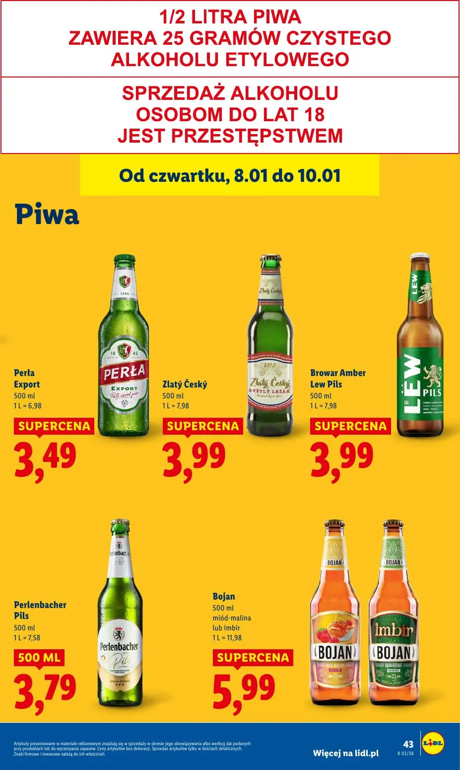 gazetka promocyjna LIDL Od czwartku - Strona 43