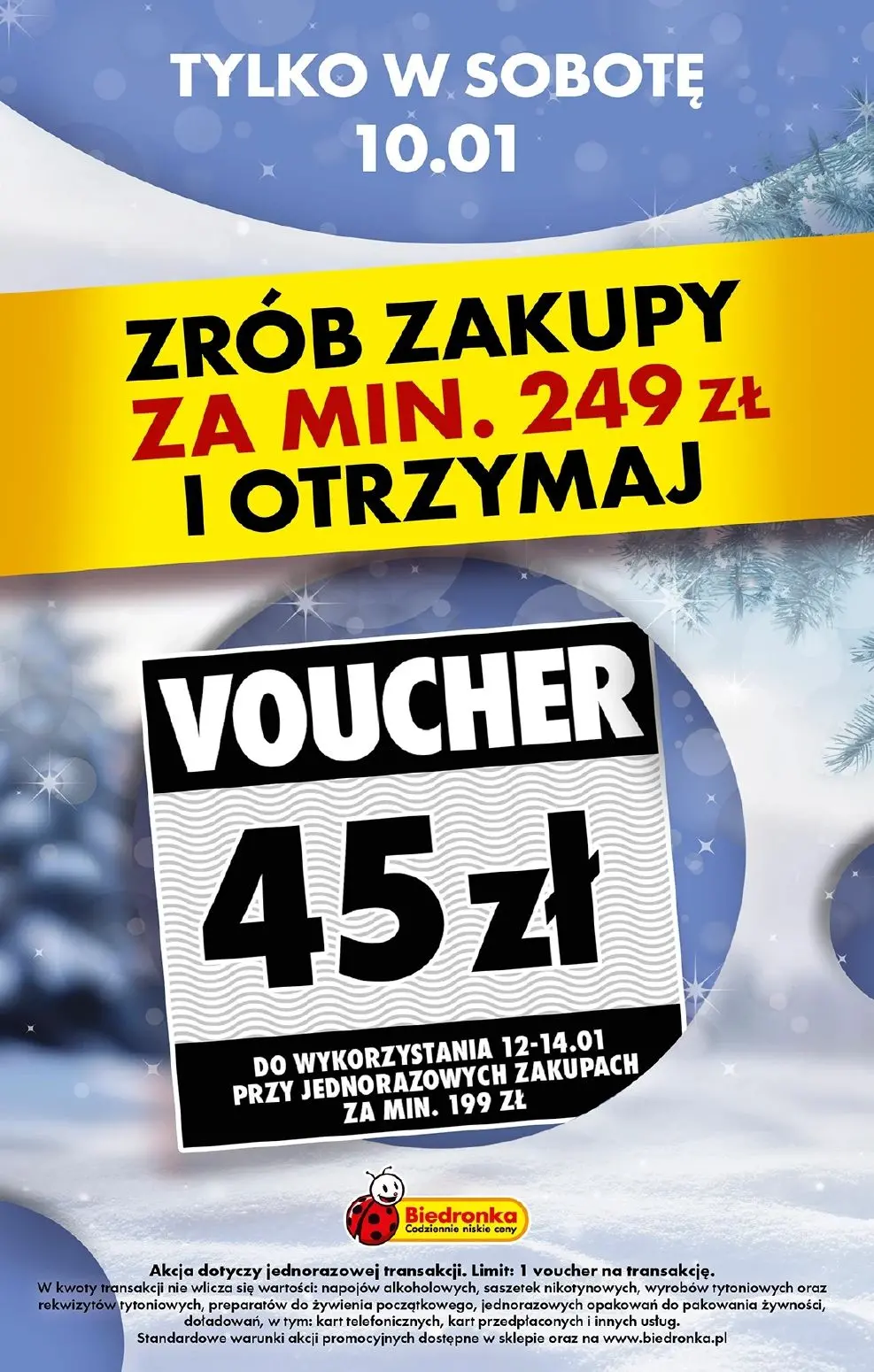 gazetka promocyjna Biedronka Tylko w sobotę - Strona 4