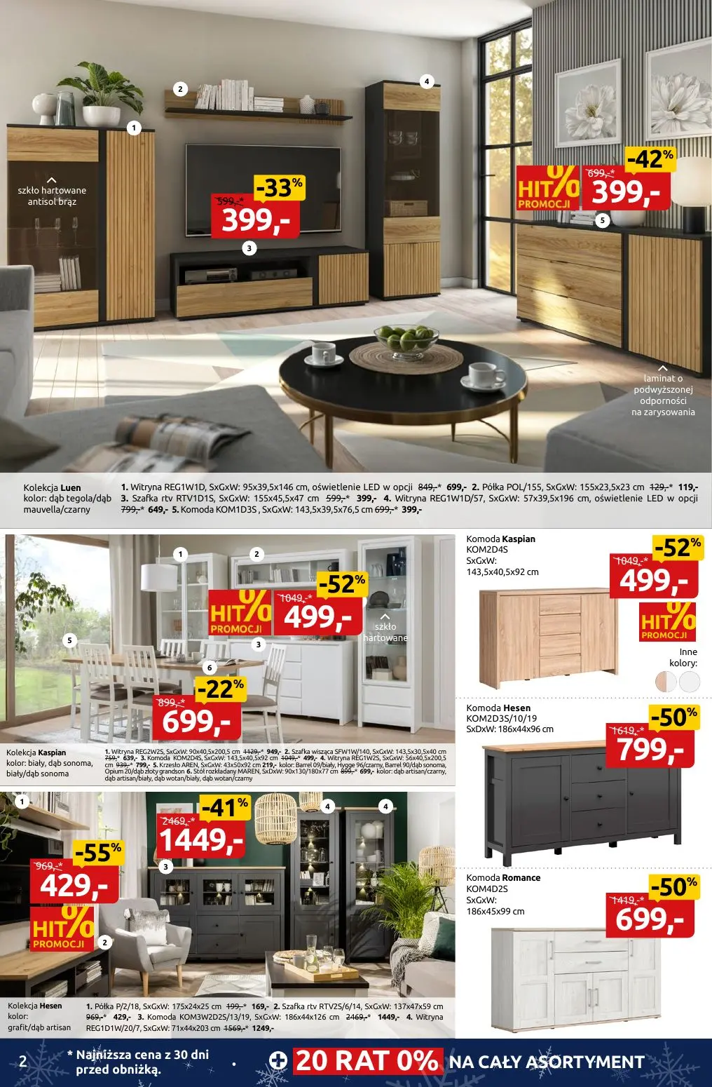 gazetka promocyjna Black Red White Zimowa wyprzedaż do -60% - Strona 2