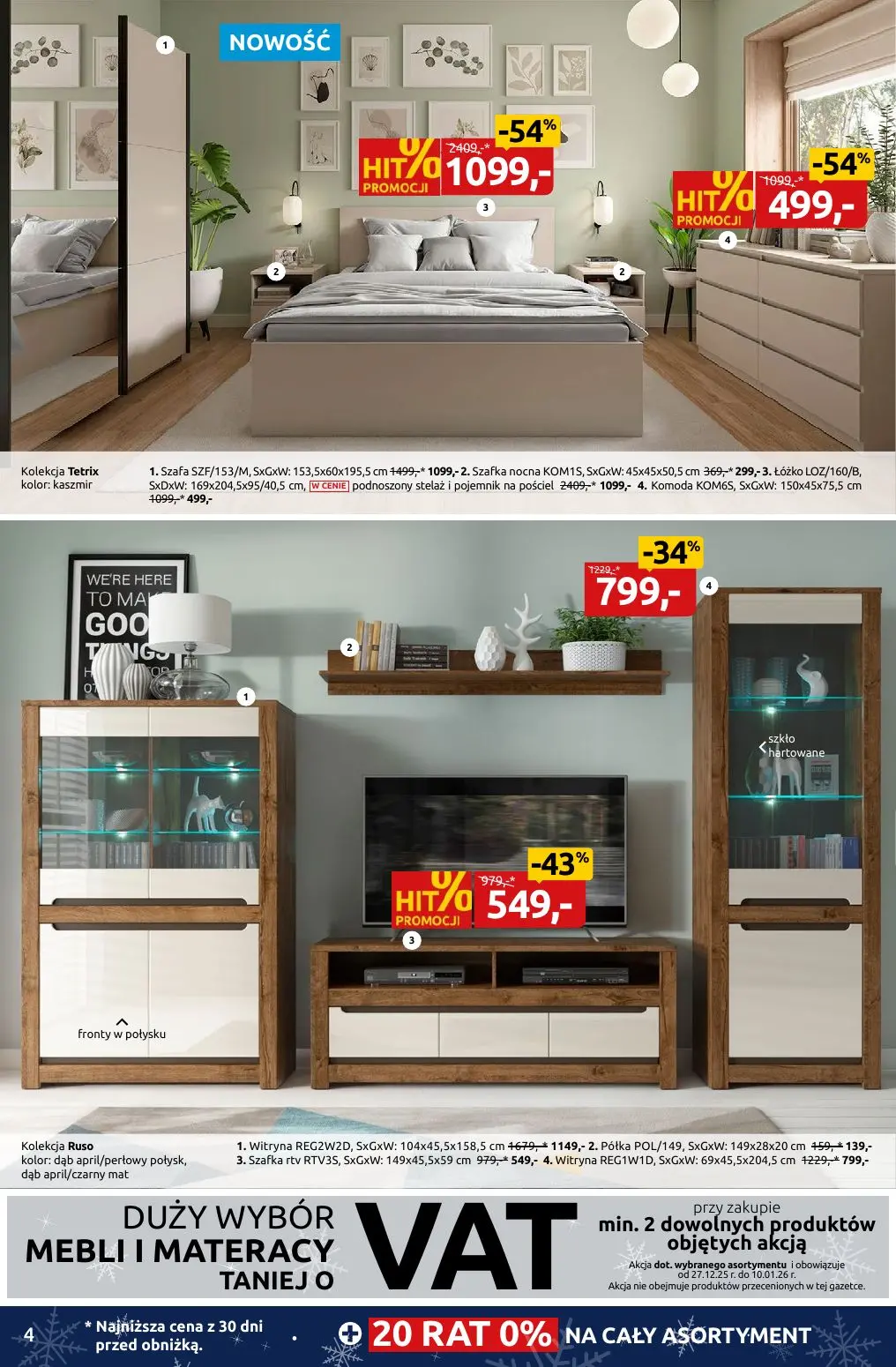 gazetka promocyjna Black Red White Zimowa wyprzedaż do -60% - Strona 4