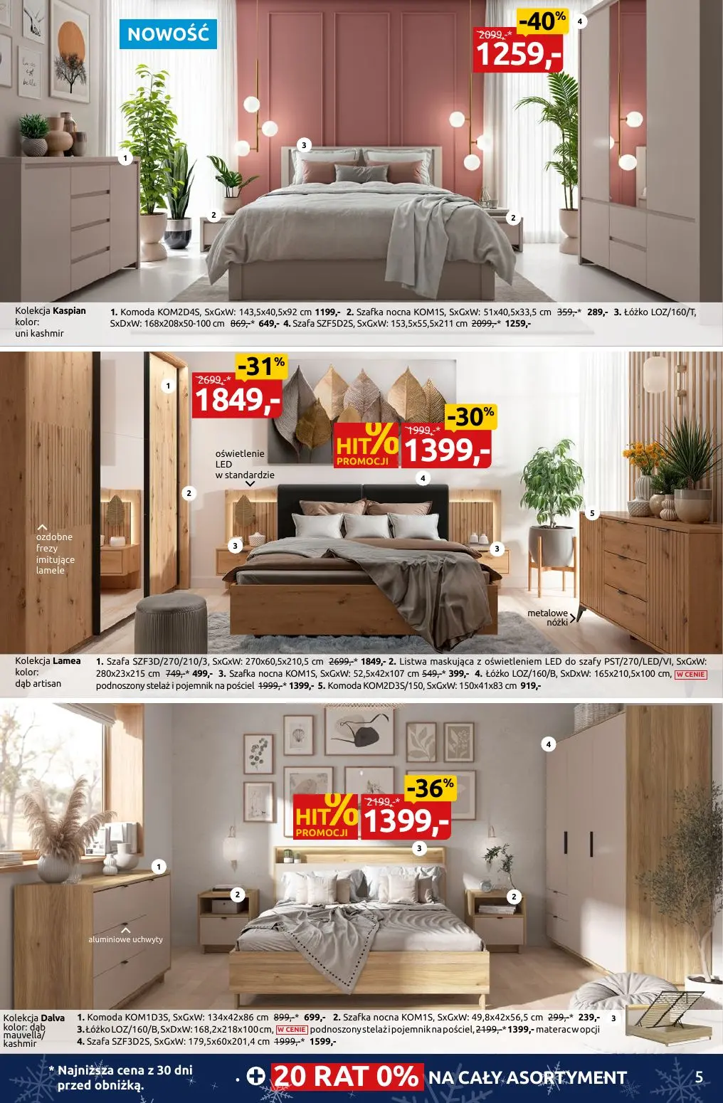 gazetka promocyjna Black Red White Zimowa wyprzedaż do -60% - Strona 5