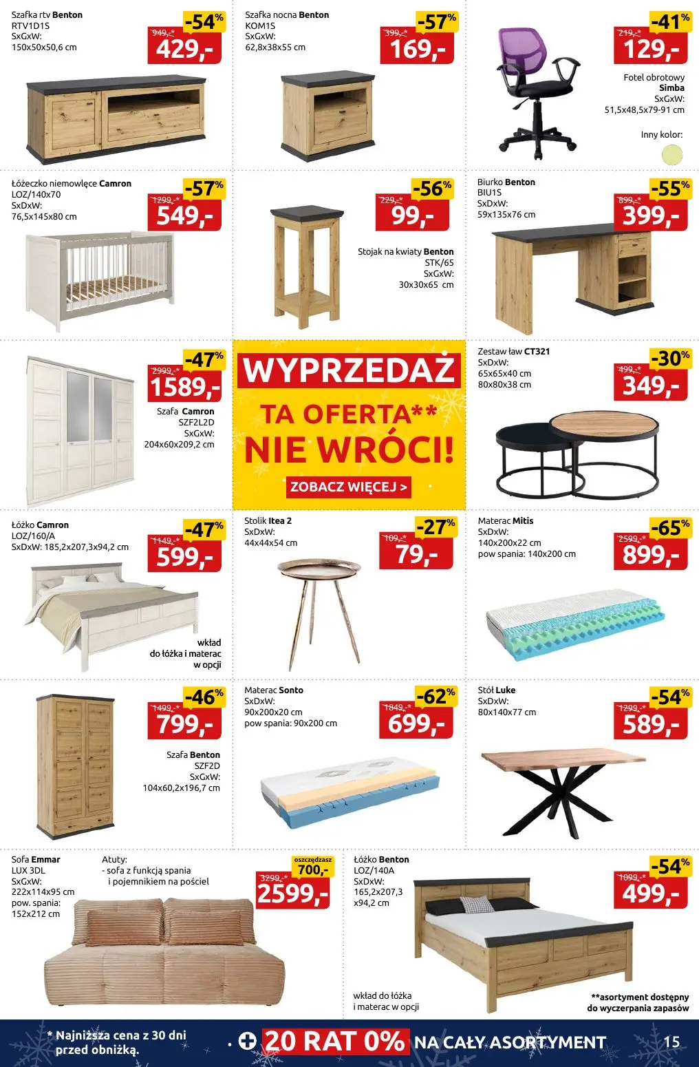 gazetka promocyjna Black Red White Zimowa wyprzedaż do -60% - Strona 15