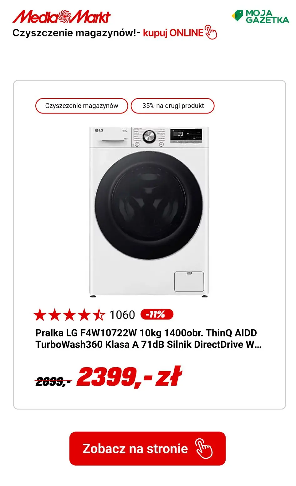 gazetka promocyjna Media Markt Czyszczenie magazynów! - Strona 9
